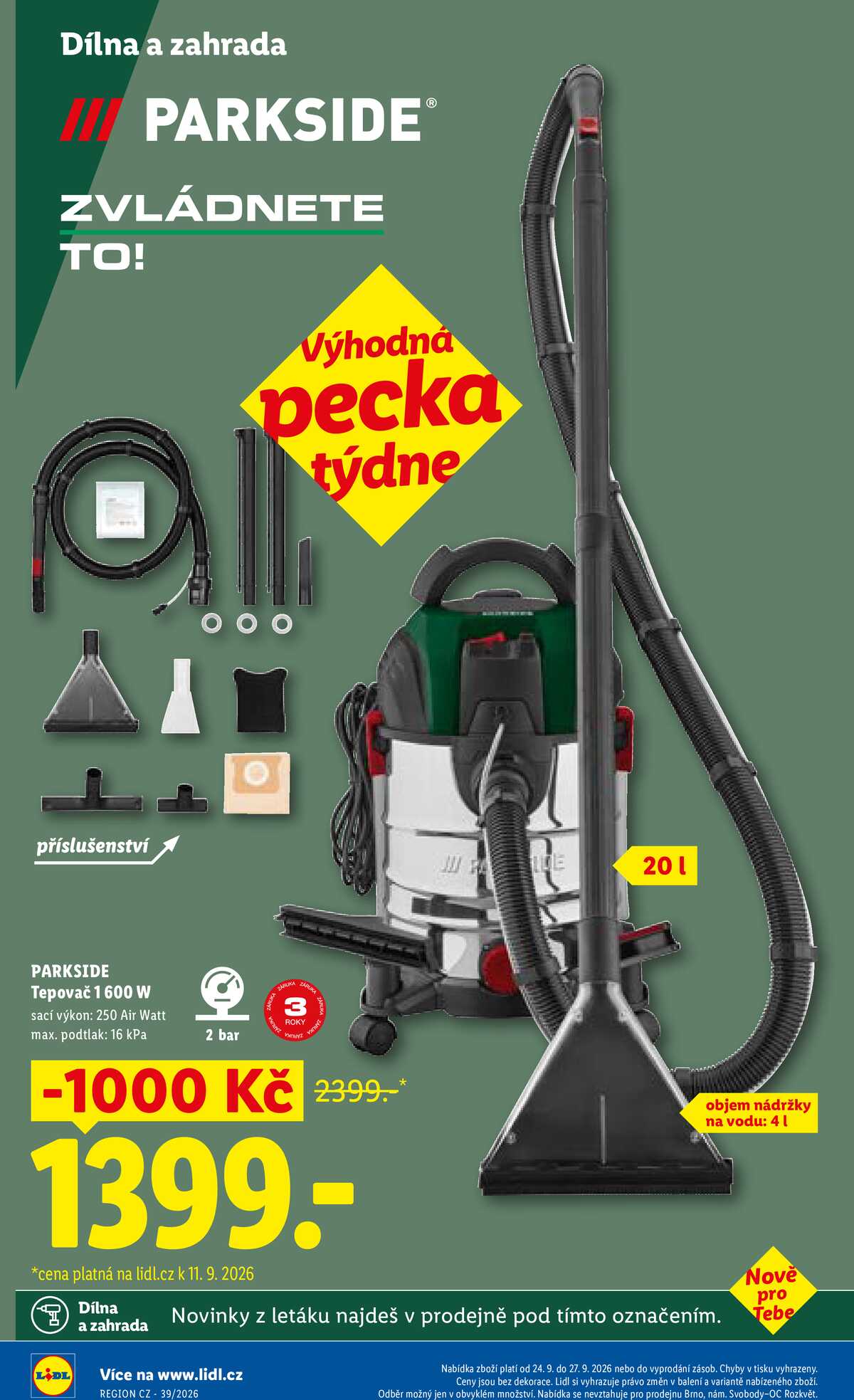 Lidl Spotřební zboží 21.9. - 27.9. strana 14