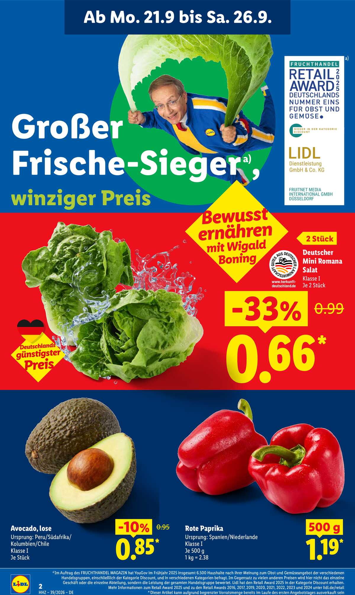 Leták Lidl Německo 21.9.-26.9.2026 strana 2