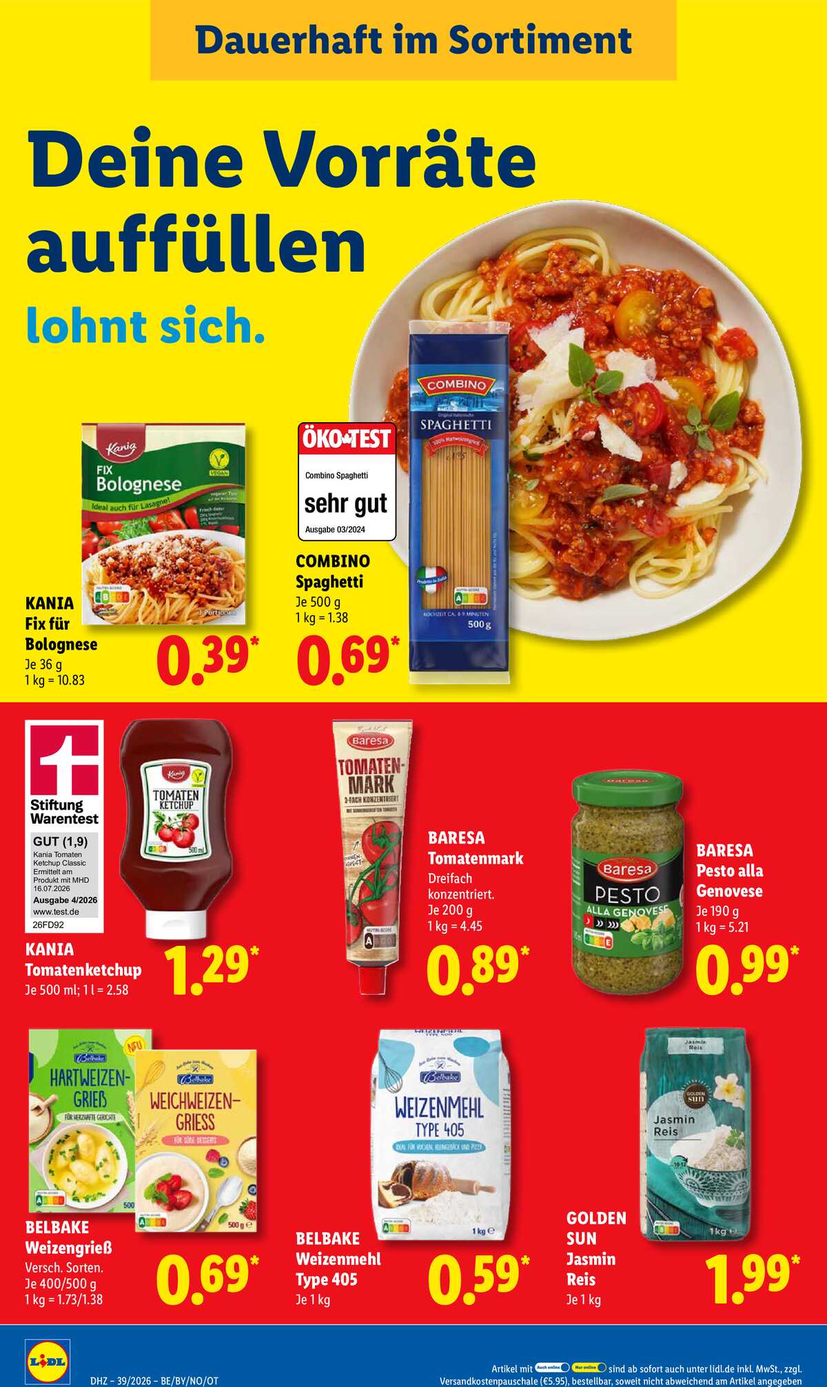 Leták Lidl Německo 21.9.-26.9.2026 strana 18