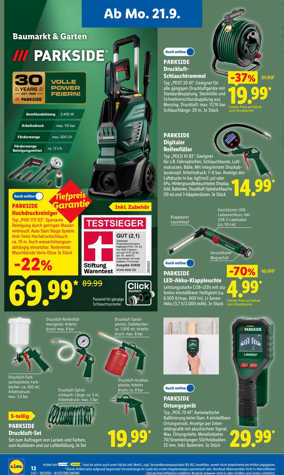 Leták Lidl Německo 21.9.-26.9.2026 strana 24