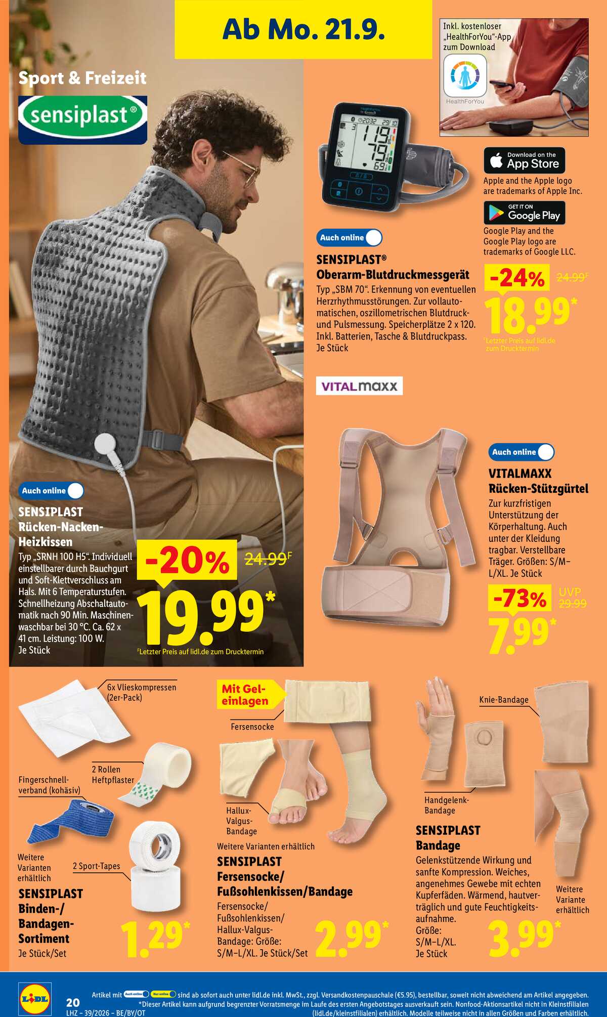 Leták Lidl Německo 21.9.-26.9.2026 strana 34
