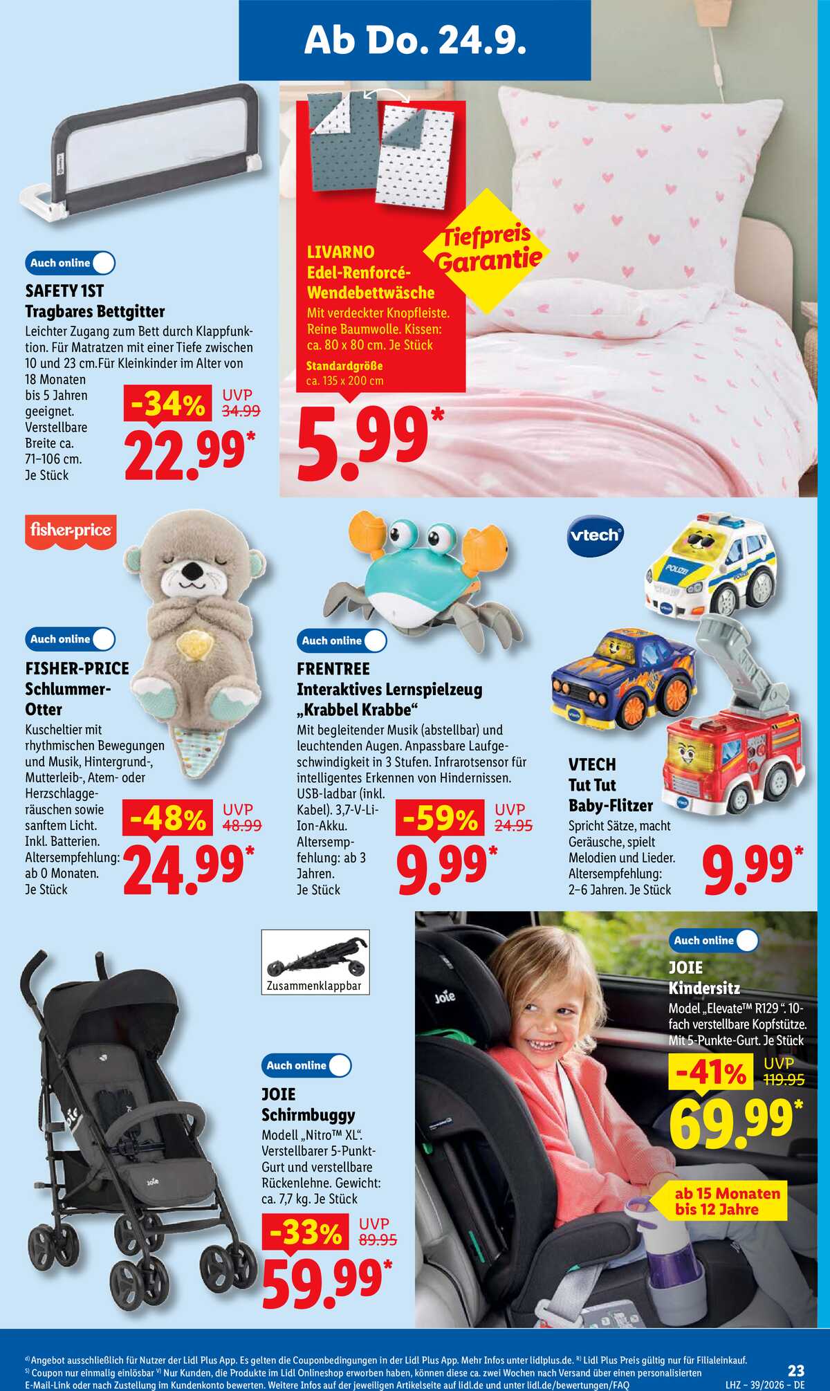 Leták Lidl Německo 21.9.-26.9.2026 strana 37