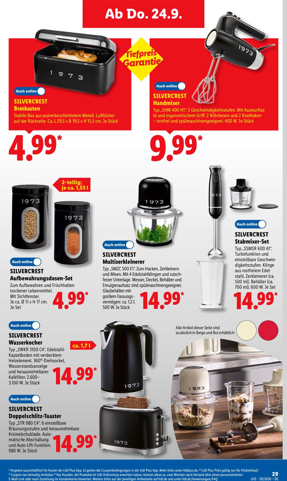 Leták Lidl Německo 21.9.-26.9.2026 strana 43