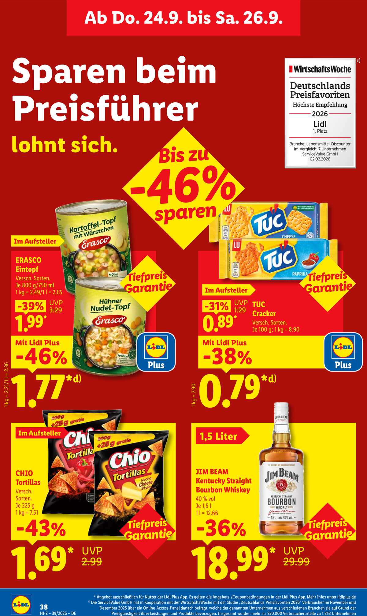 Leták Lidl Německo 21.9.-26.9.2026 strana 60