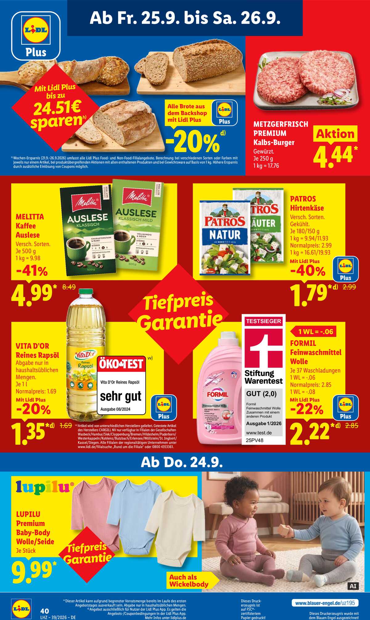 Leták Lidl Německo 21.9.-26.9.2026 strana 64