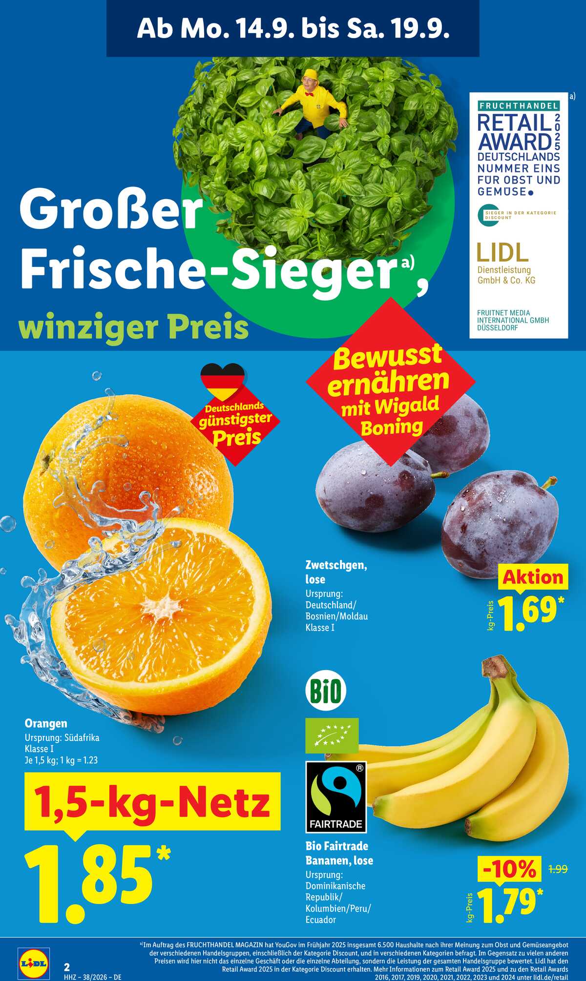 Leták Lidl Německo 14.9.-19.9.2026 strana 2