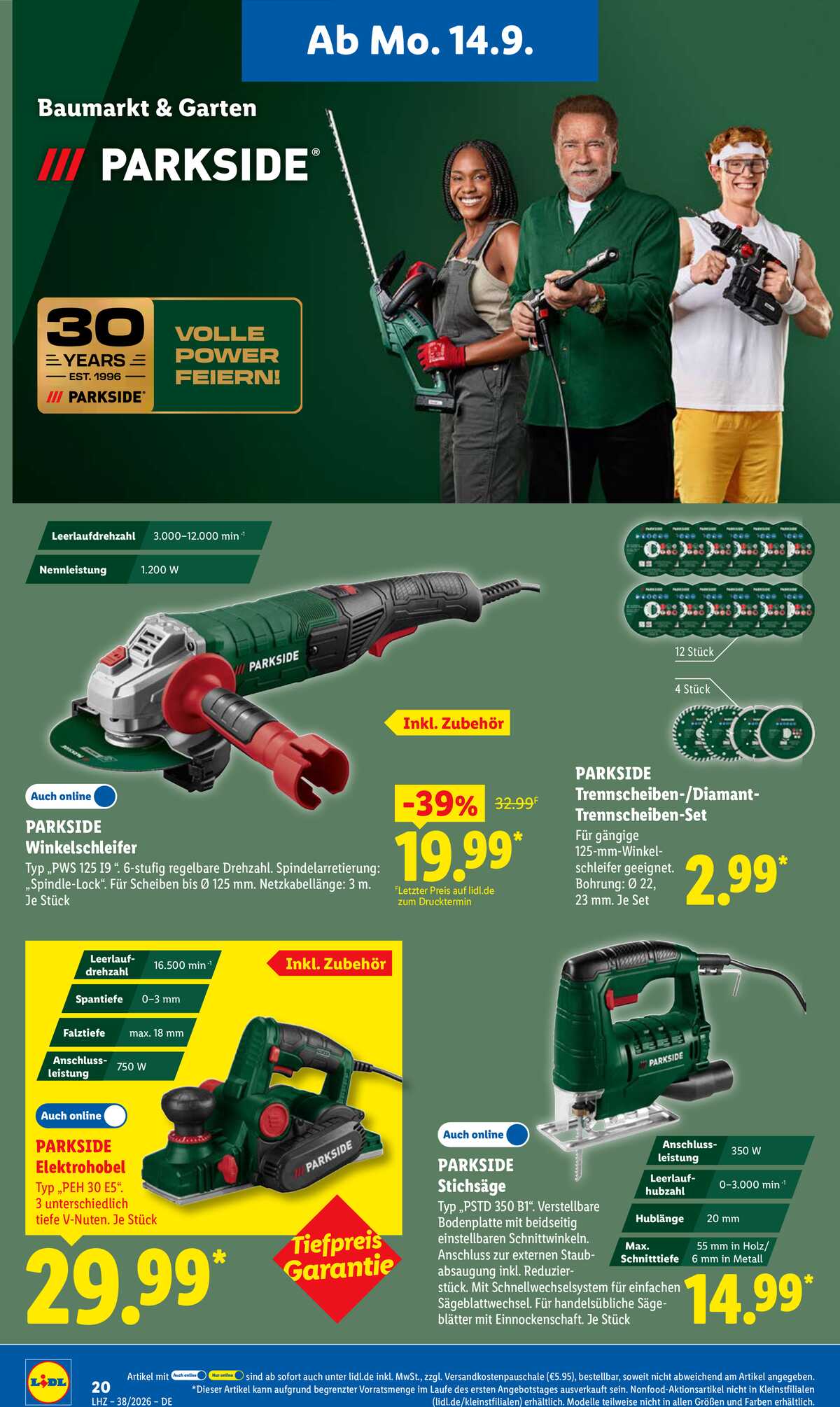 Leták Lidl Německo 14.9.-19.9.2026 strana 36