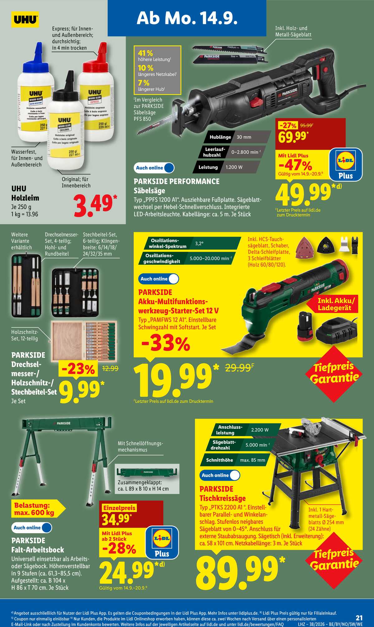 Leták Lidl Německo 14.9.-19.9.2026 strana 37