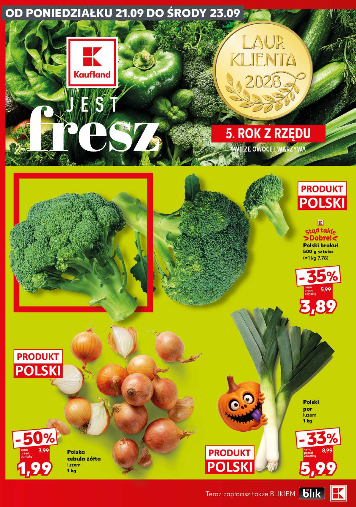 Leták Kaufland Polsko 21.9.-23.9.2026 - Silný start strana 4