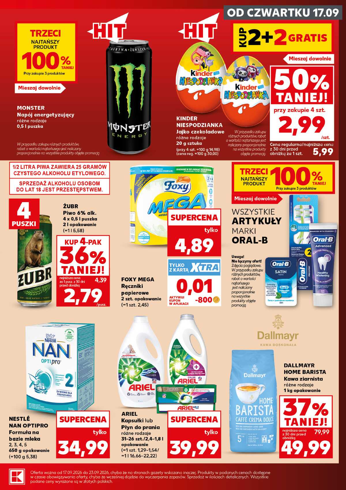 Leták Kaufland Polsko 21.9.-23.9.2026 - Silný start strana 9