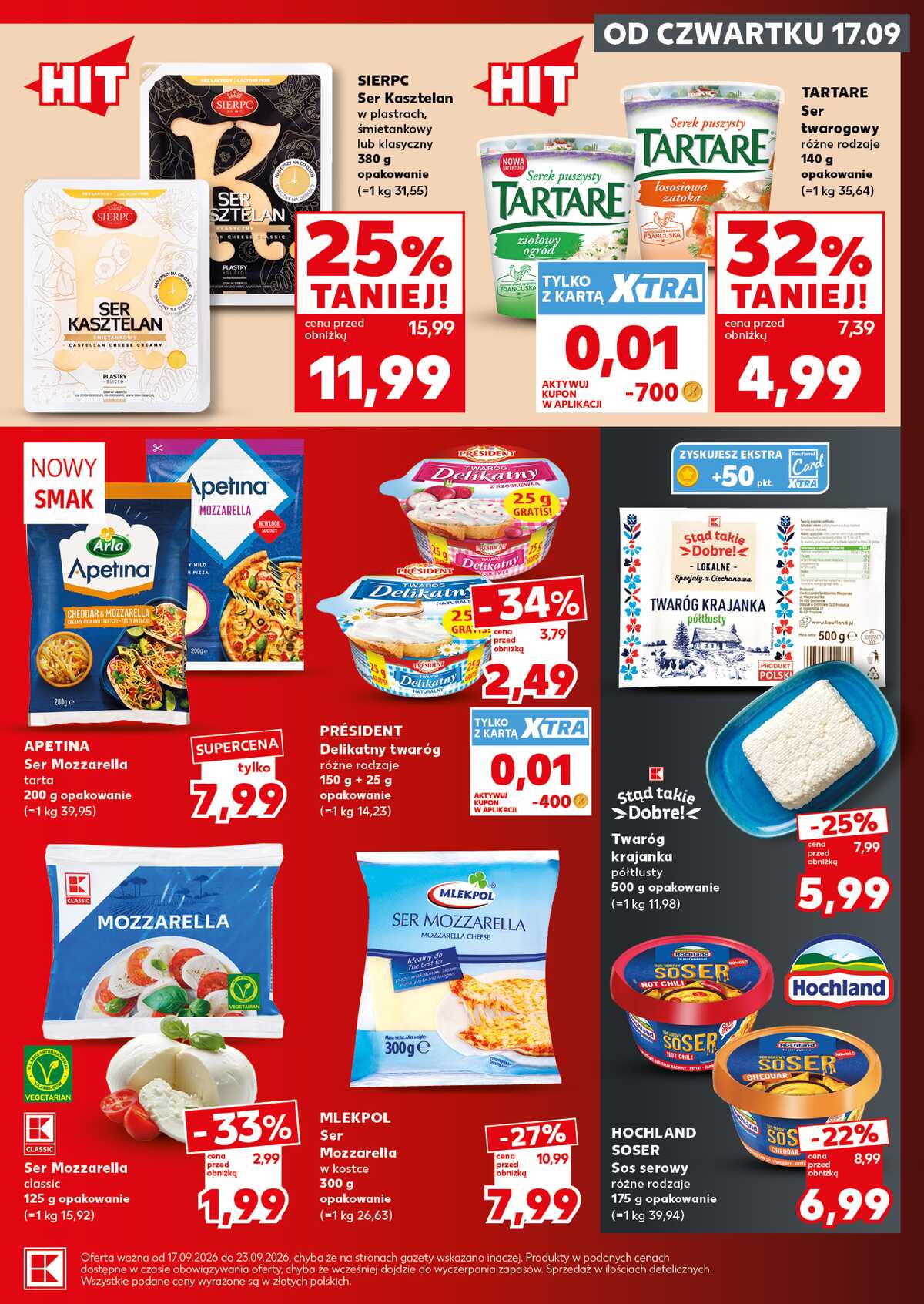 Leták Kaufland Polsko 21.9.-23.9.2026 - Silný start strana 19