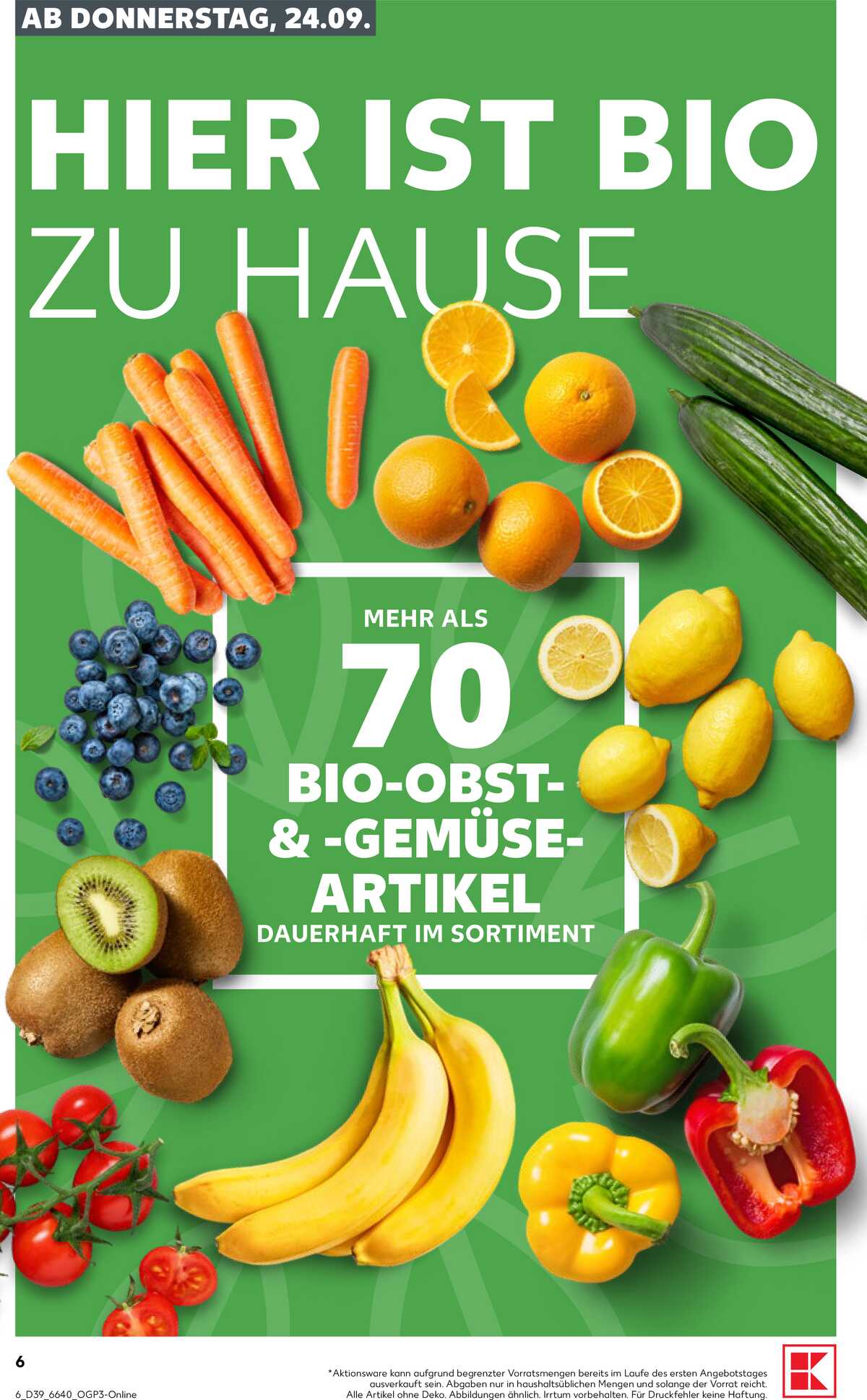 Leták Kaufland Německo 24.9.-30.9.2026 strana 6