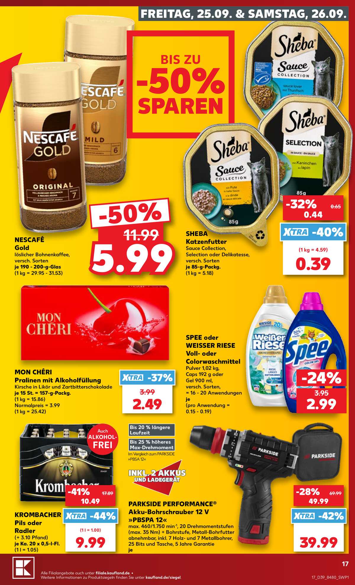 Leták Kaufland Německo 24.9.-30.9.2026 strana 17
