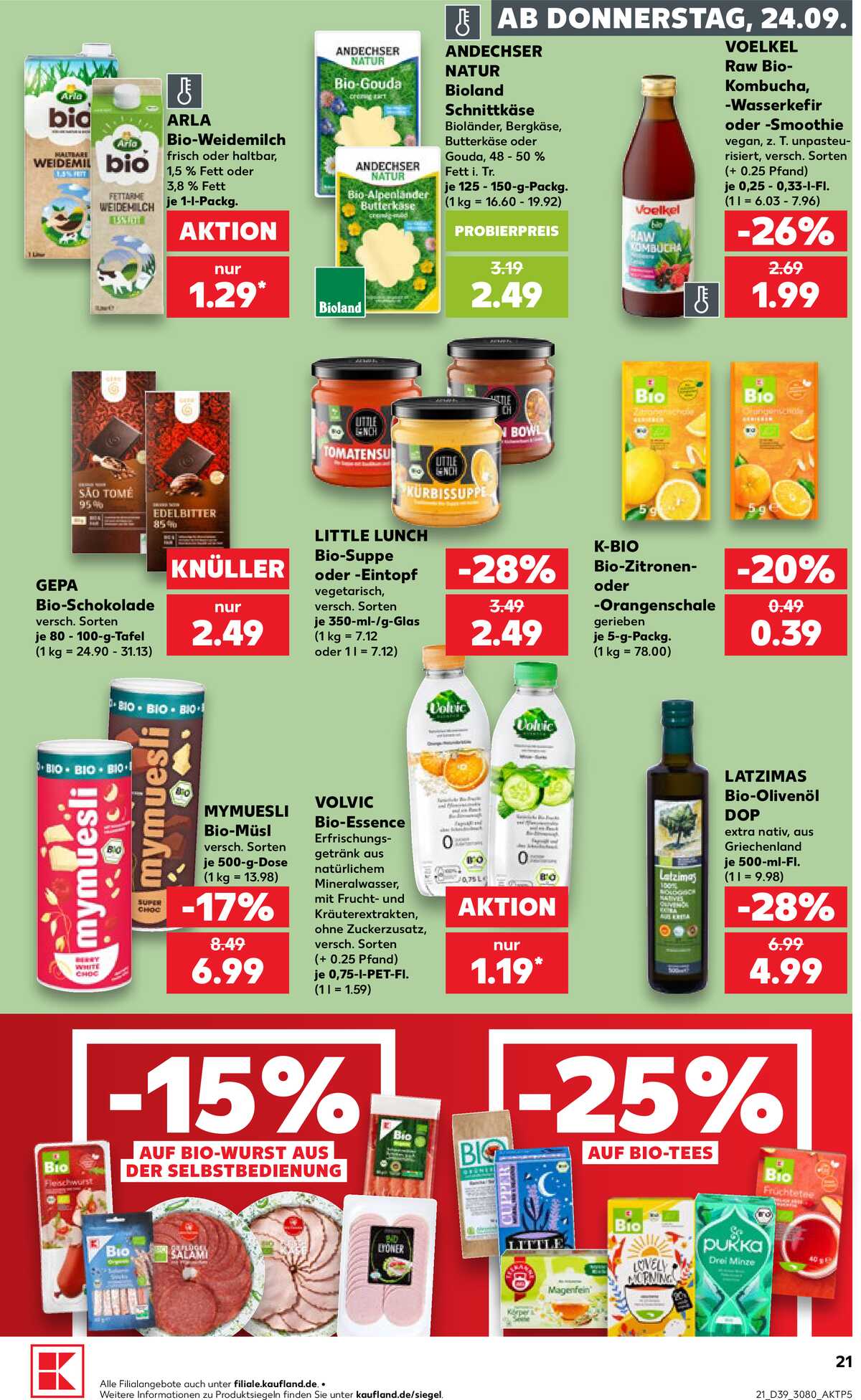 Leták Kaufland Německo 24.9.-30.9.2026 strana 21