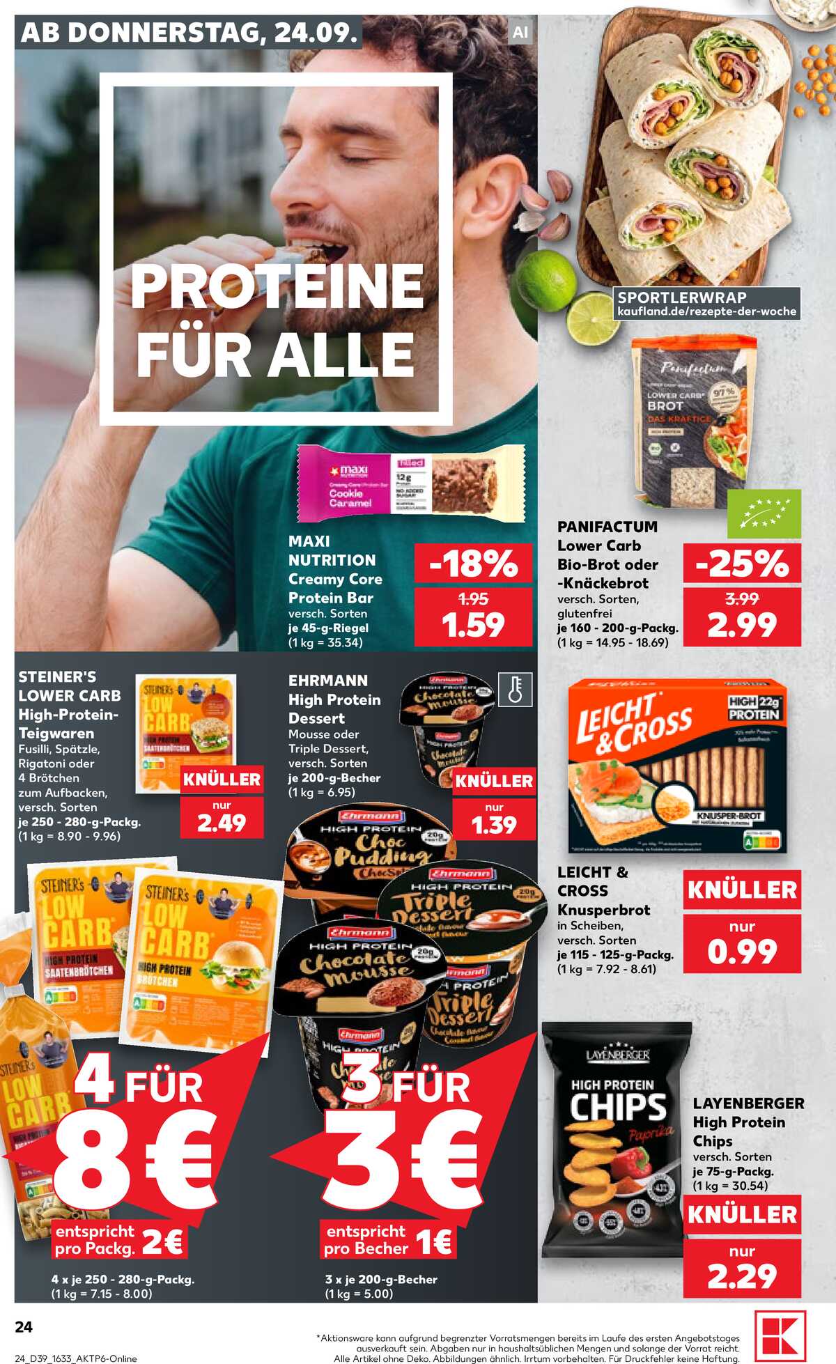 Leták Kaufland Německo 24.9.-30.9.2026 strana 22