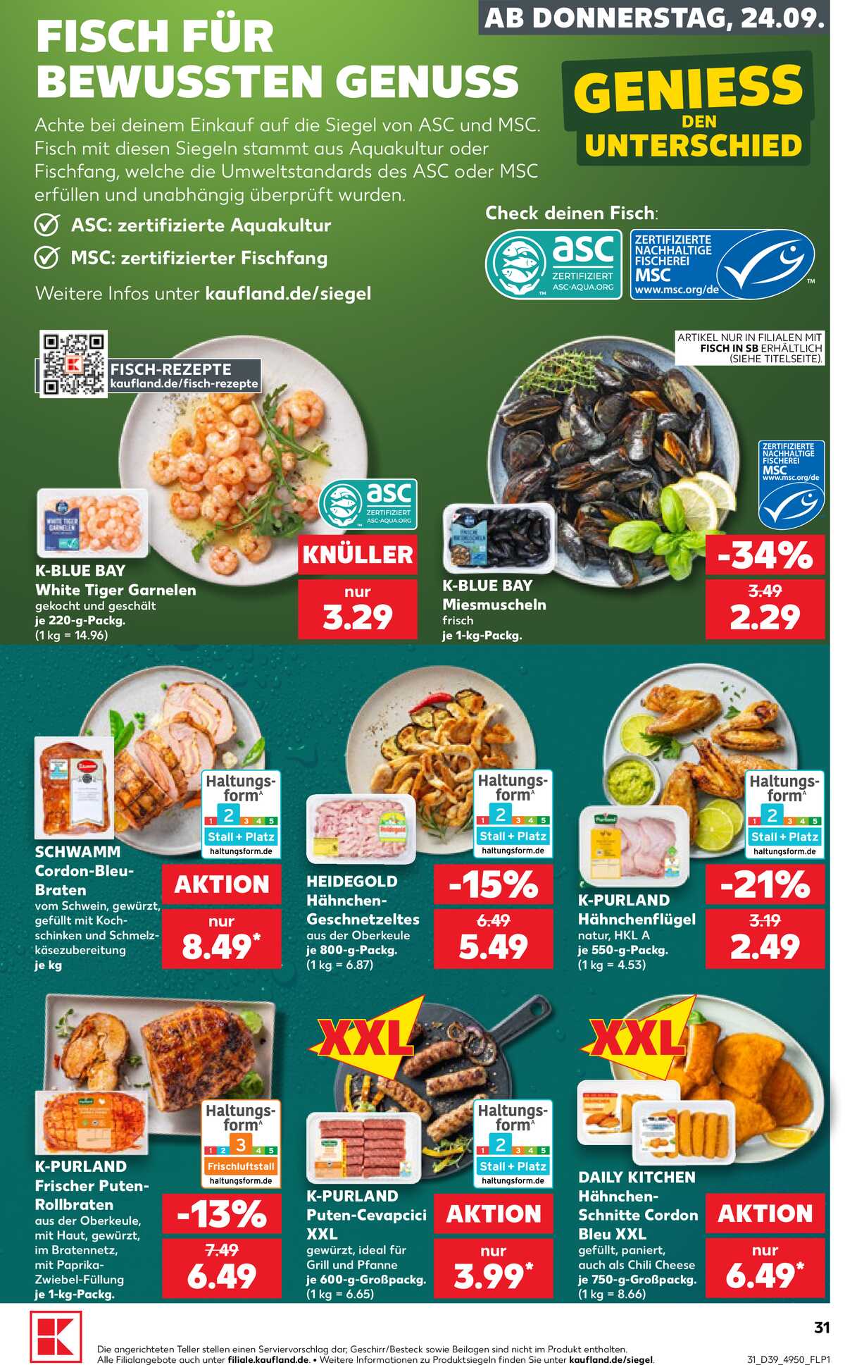 Leták Kaufland Německo 24.9.-30.9.2026 strana 31