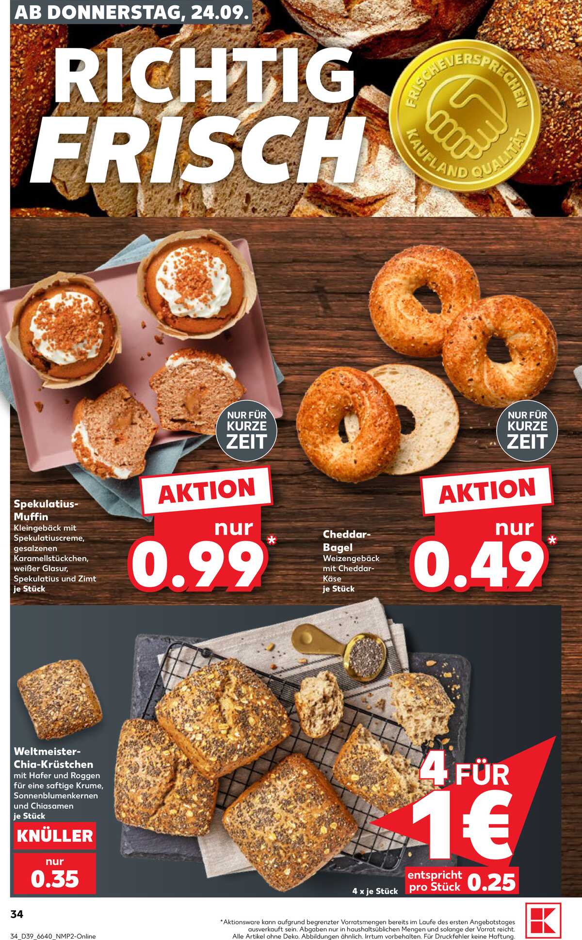 Leták Kaufland Německo 24.9.-30.9.2026 strana 32