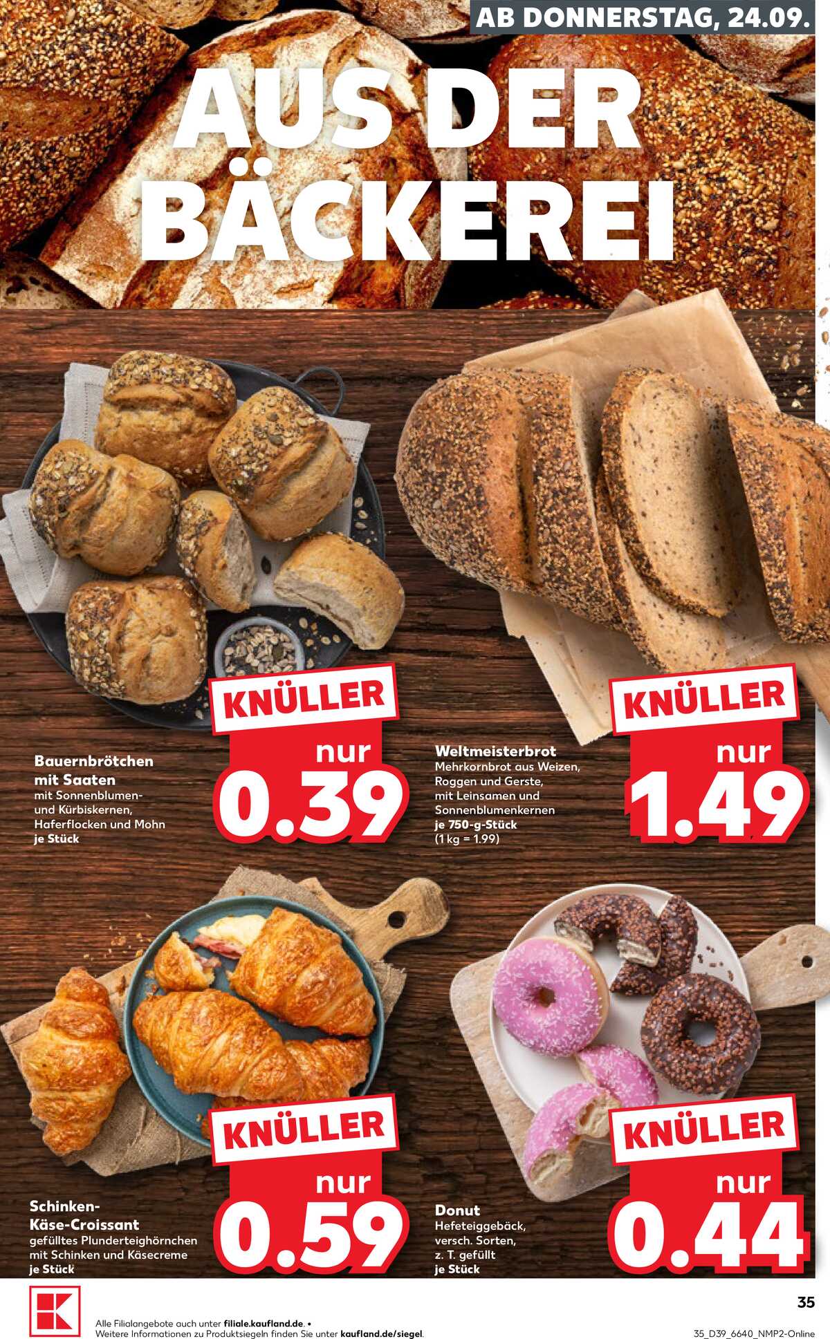 Leták Kaufland Německo 24.9.-30.9.2026 strana 33