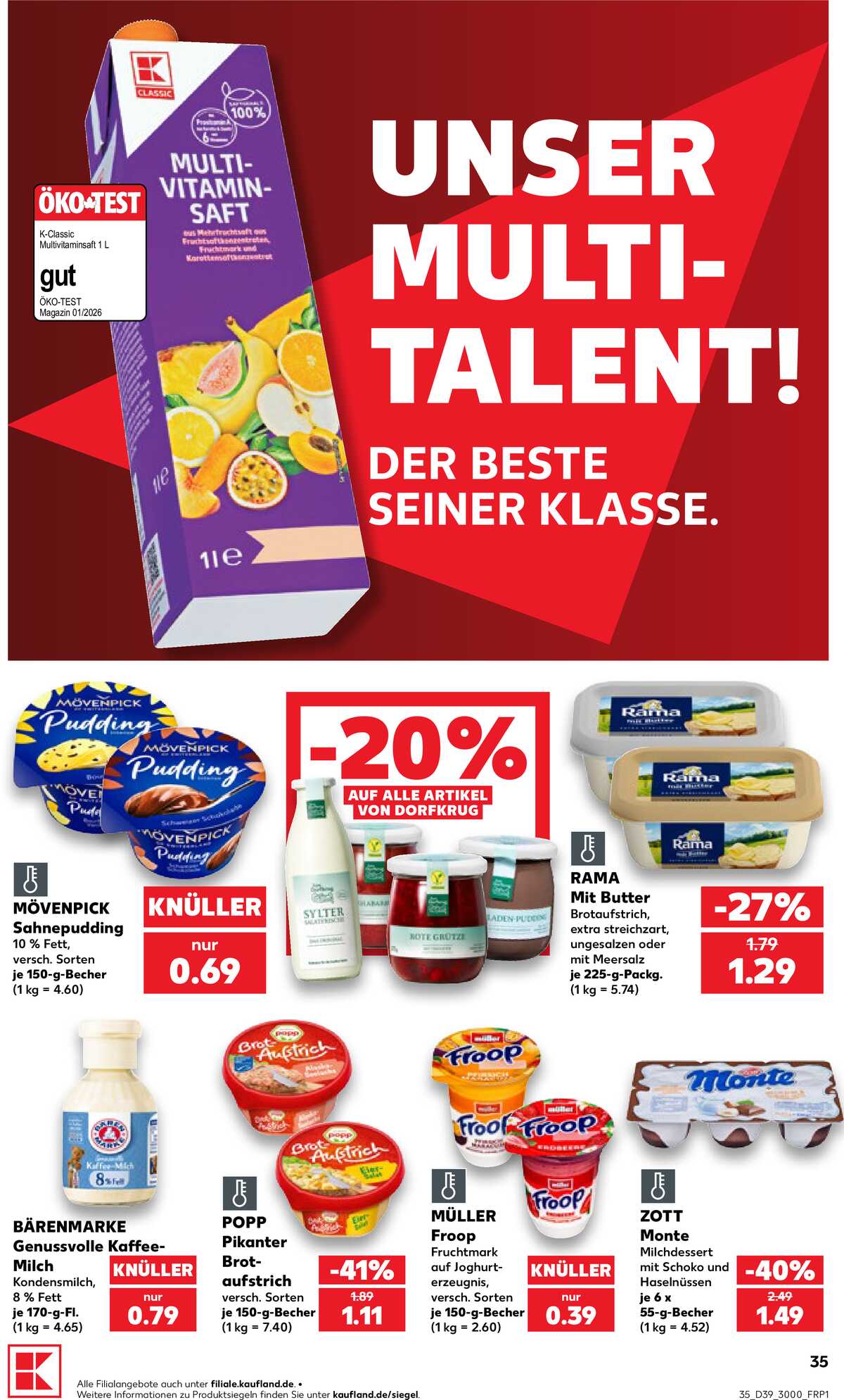Leták Kaufland Německo 24.9.-30.9.2026 strana 35