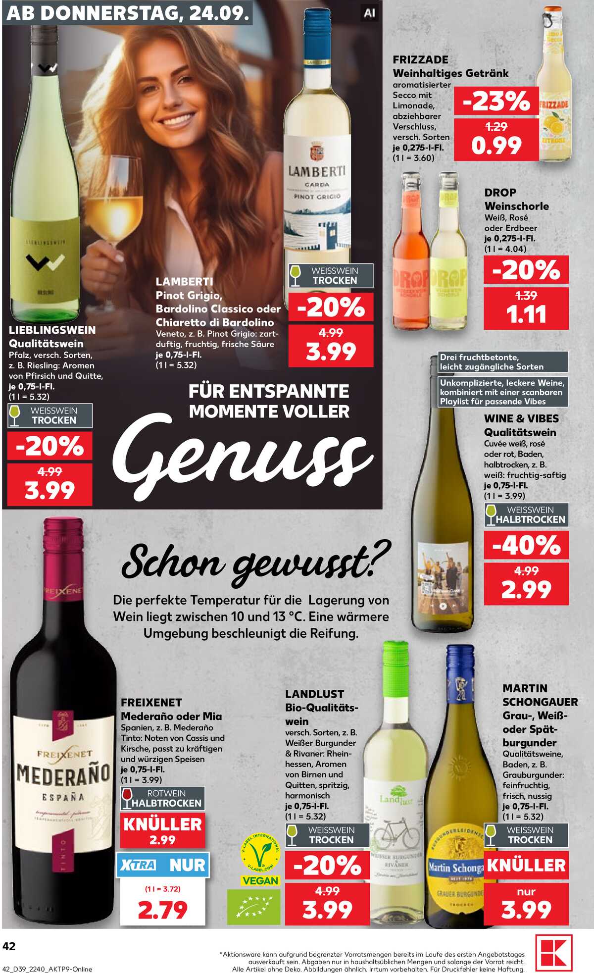 Leták Kaufland Německo 24.9.-30.9.2026 strana 40