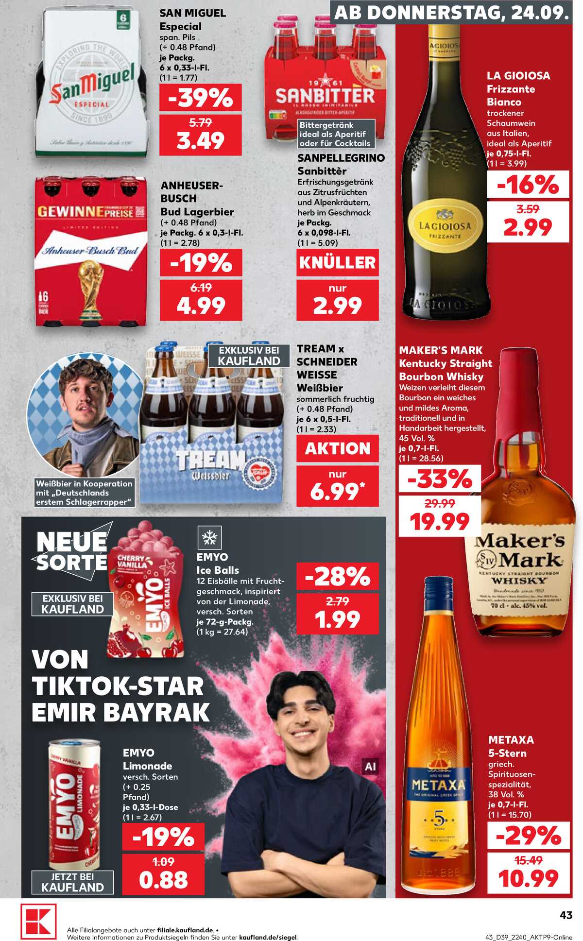 Leták Kaufland Německo 24.9.-30.9.2026 strana 41