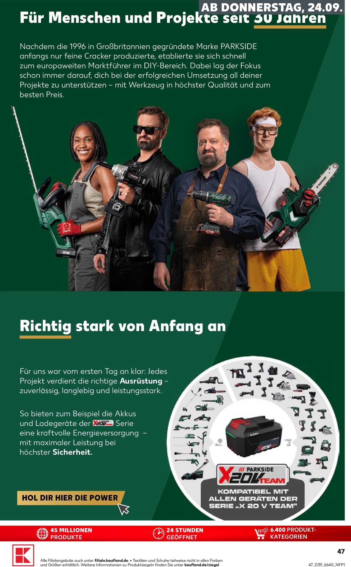 Leták Kaufland Německo 24.9.-30.9.2026 strana 45