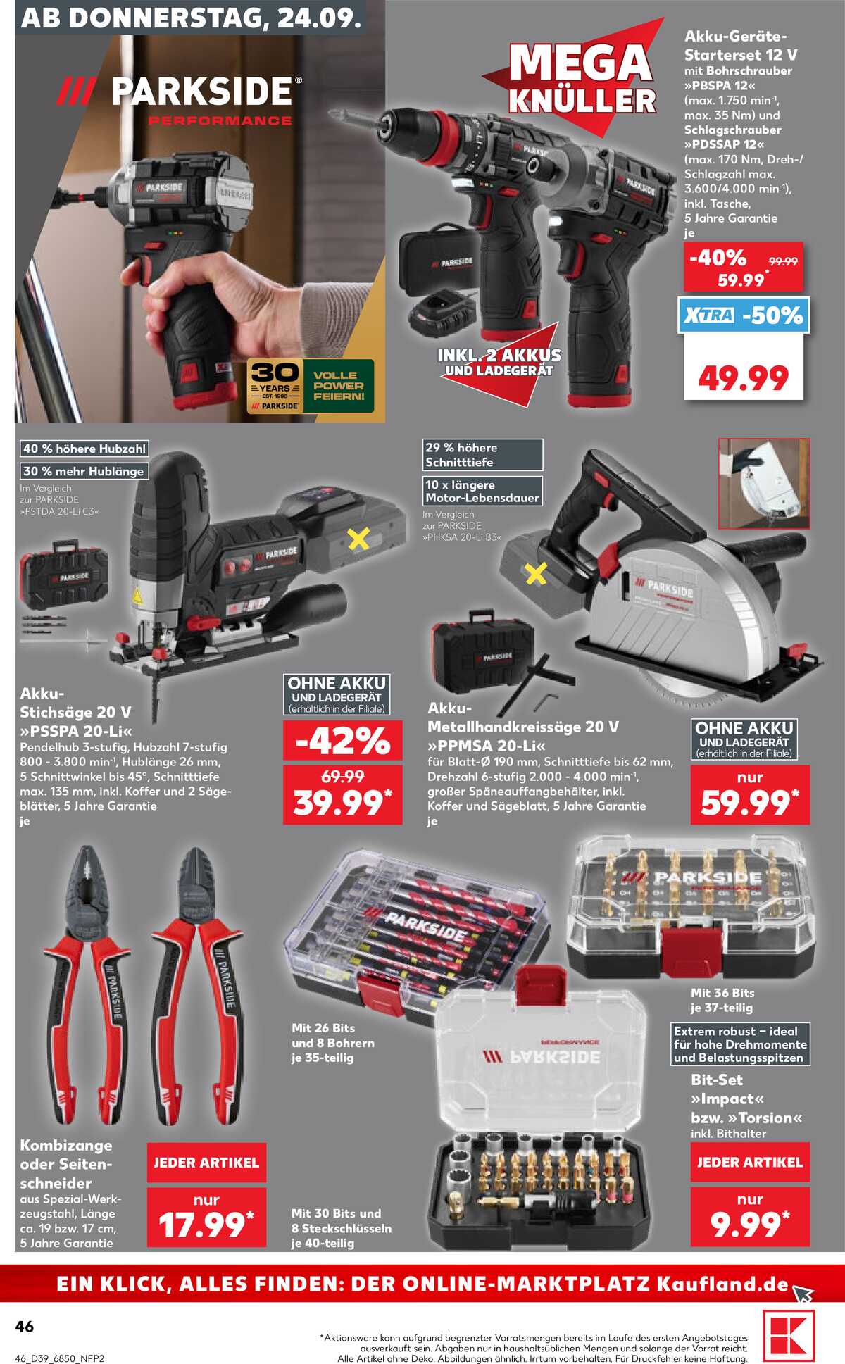 Leták Kaufland Německo 24.9.-30.9.2026 strana 46