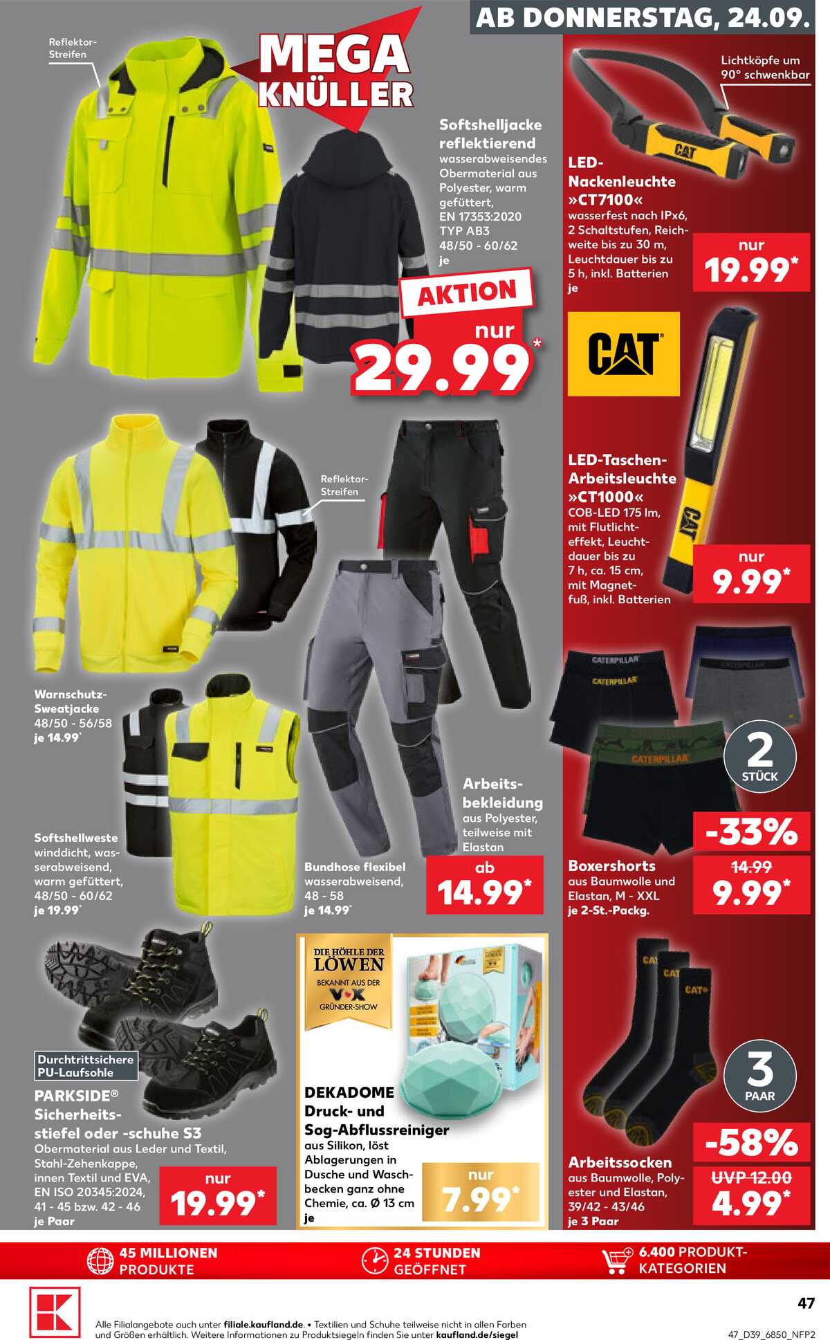 Leták Kaufland Německo 24.9.-30.9.2026 strana 47