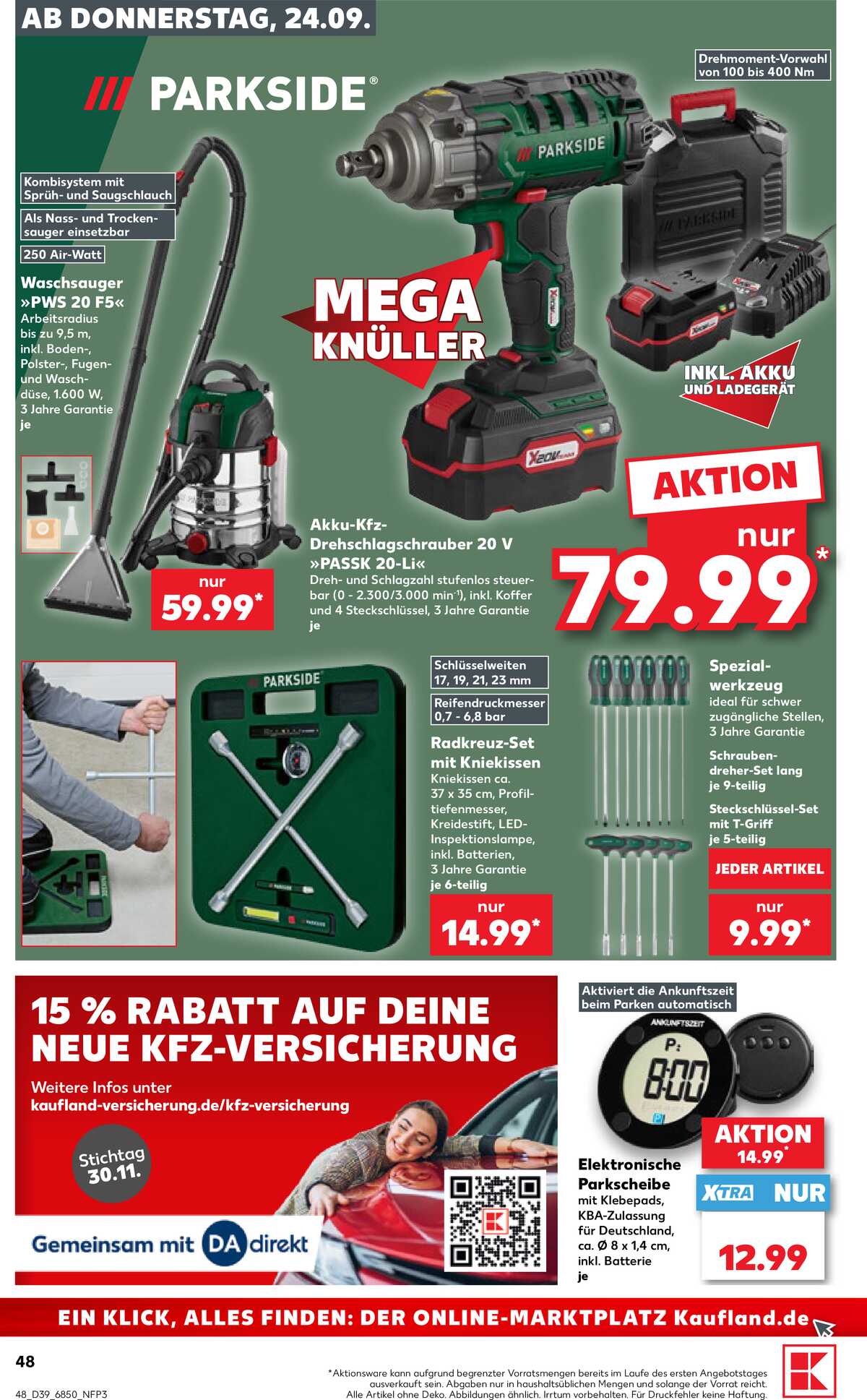 Leták Kaufland Německo 24.9.-30.9.2026 strana 48