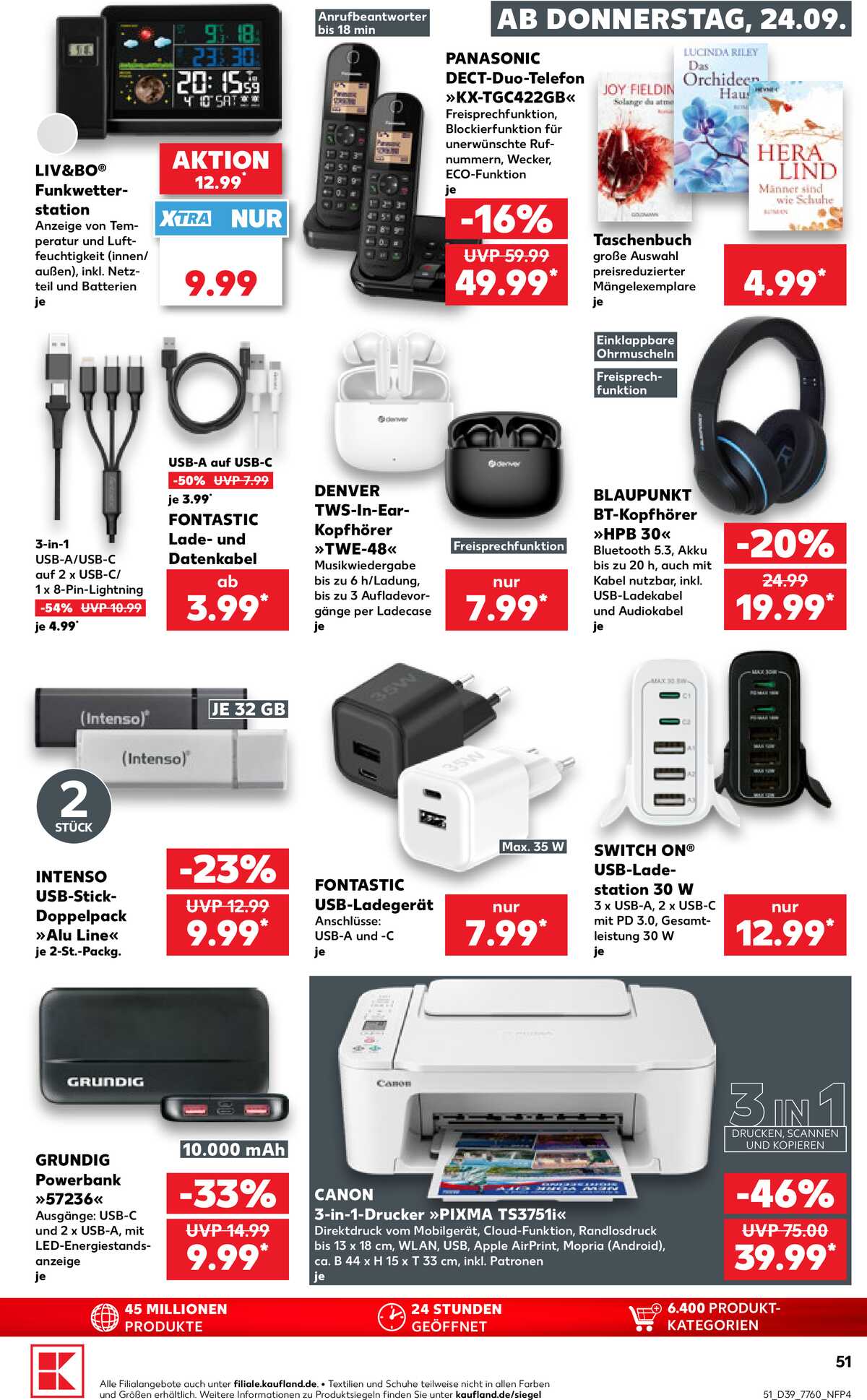 Leták Kaufland Německo 24.9.-30.9.2026 strana 51