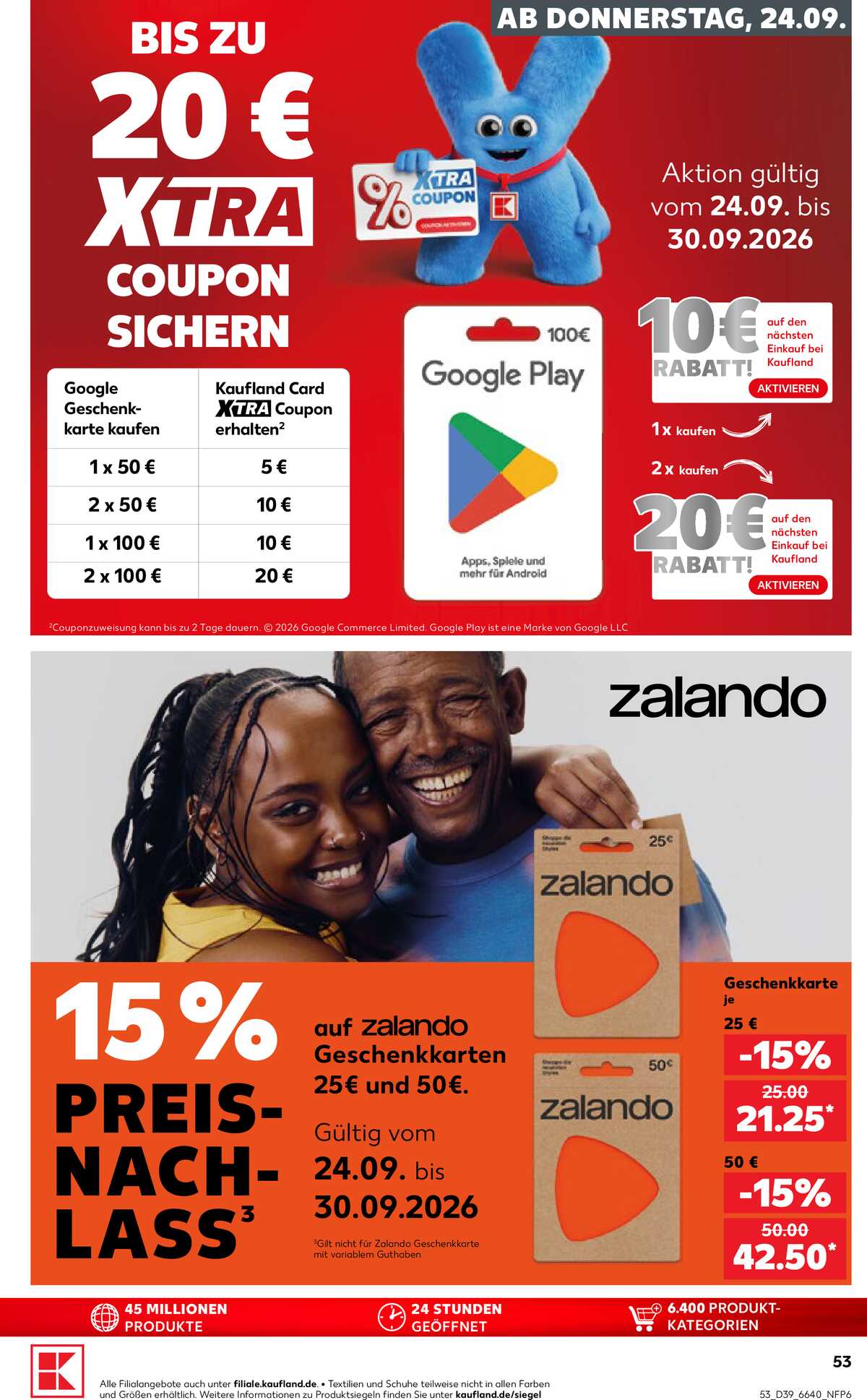 Leták Kaufland Německo 24.9.-30.9.2026 strana 53