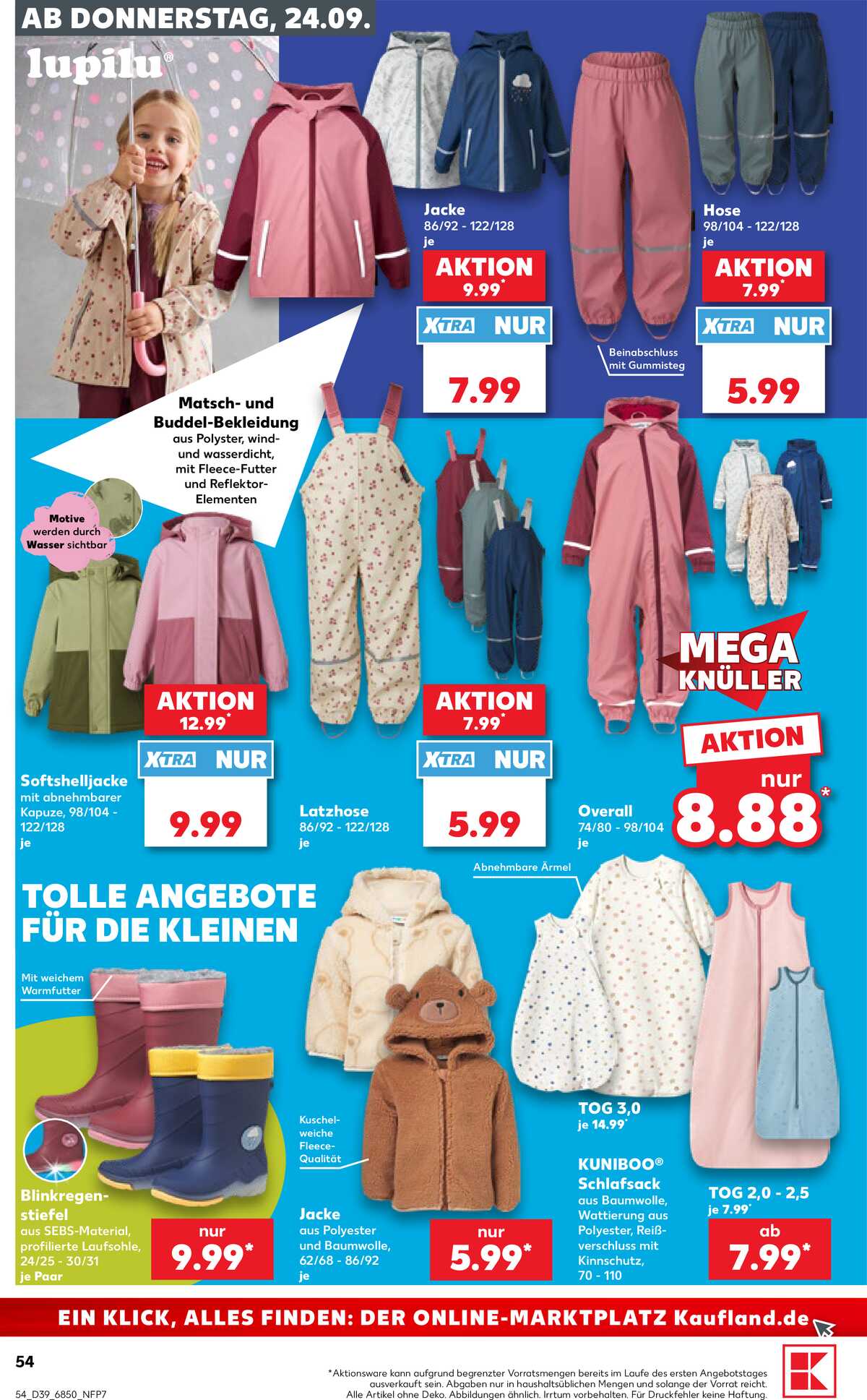 Leták Kaufland Německo 24.9.-30.9.2026 strana 54