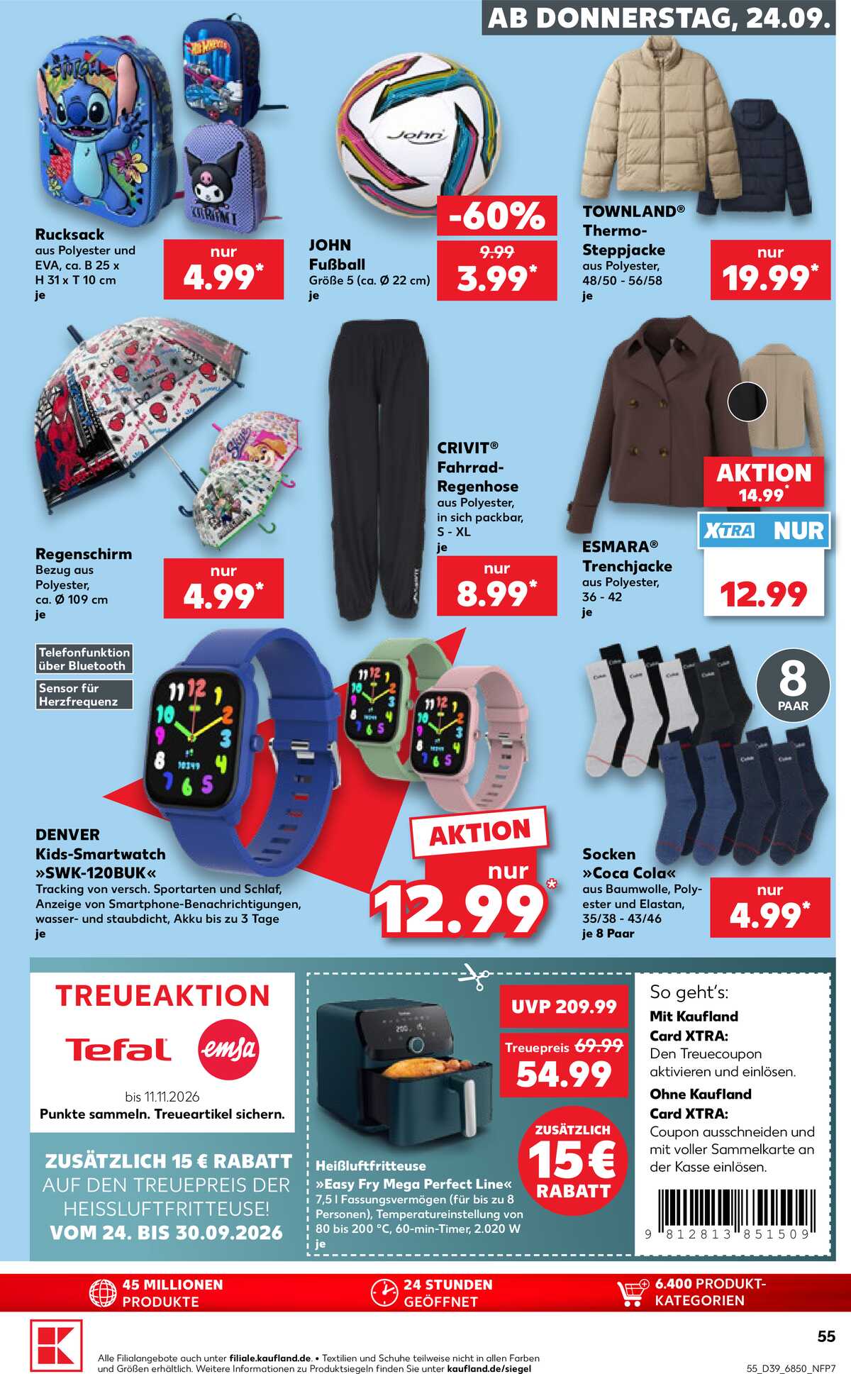 Leták Kaufland Německo 24.9.-30.9.2026 strana 55
