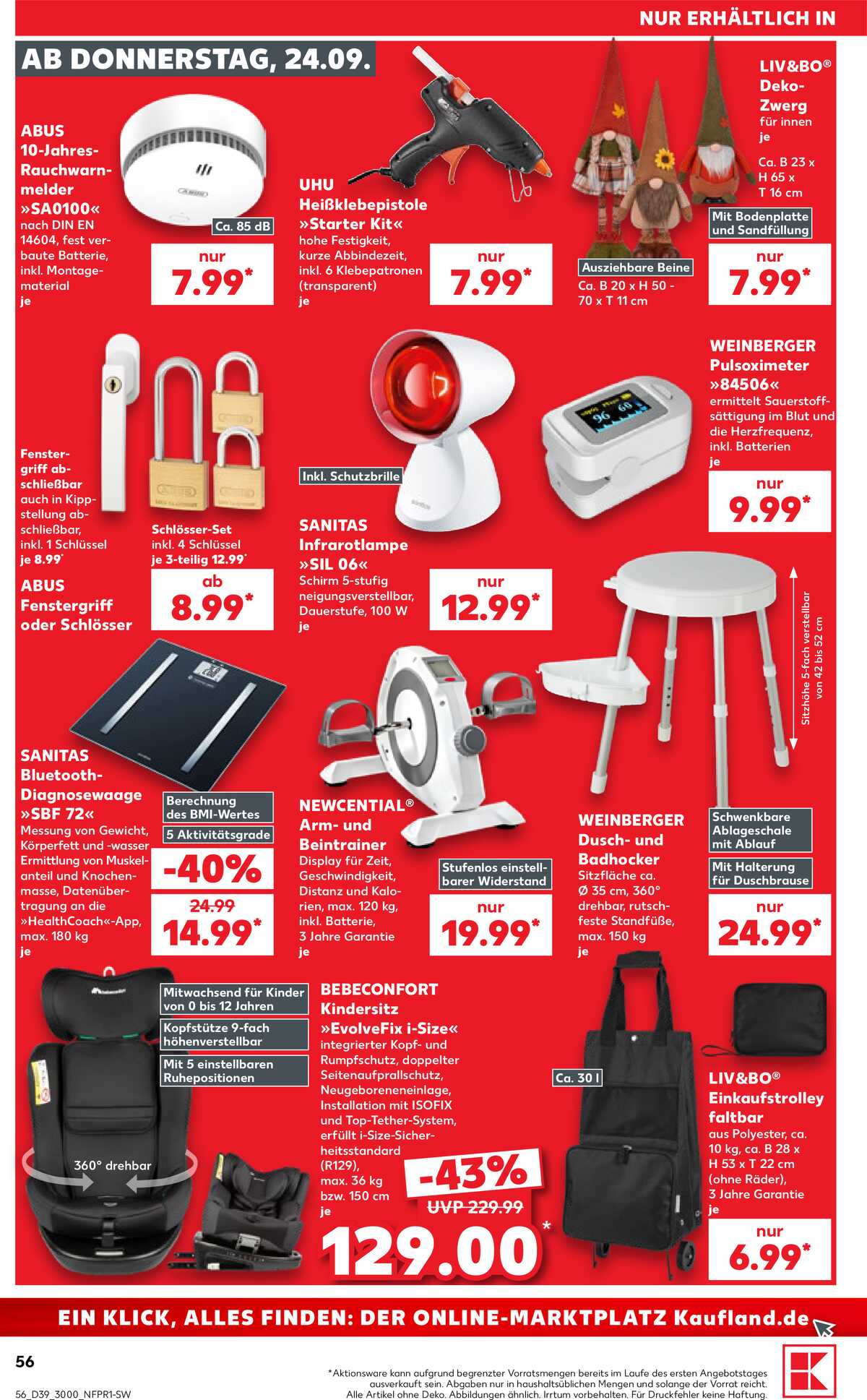Leták Kaufland Německo 24.9.-30.9.2026 strana 56
