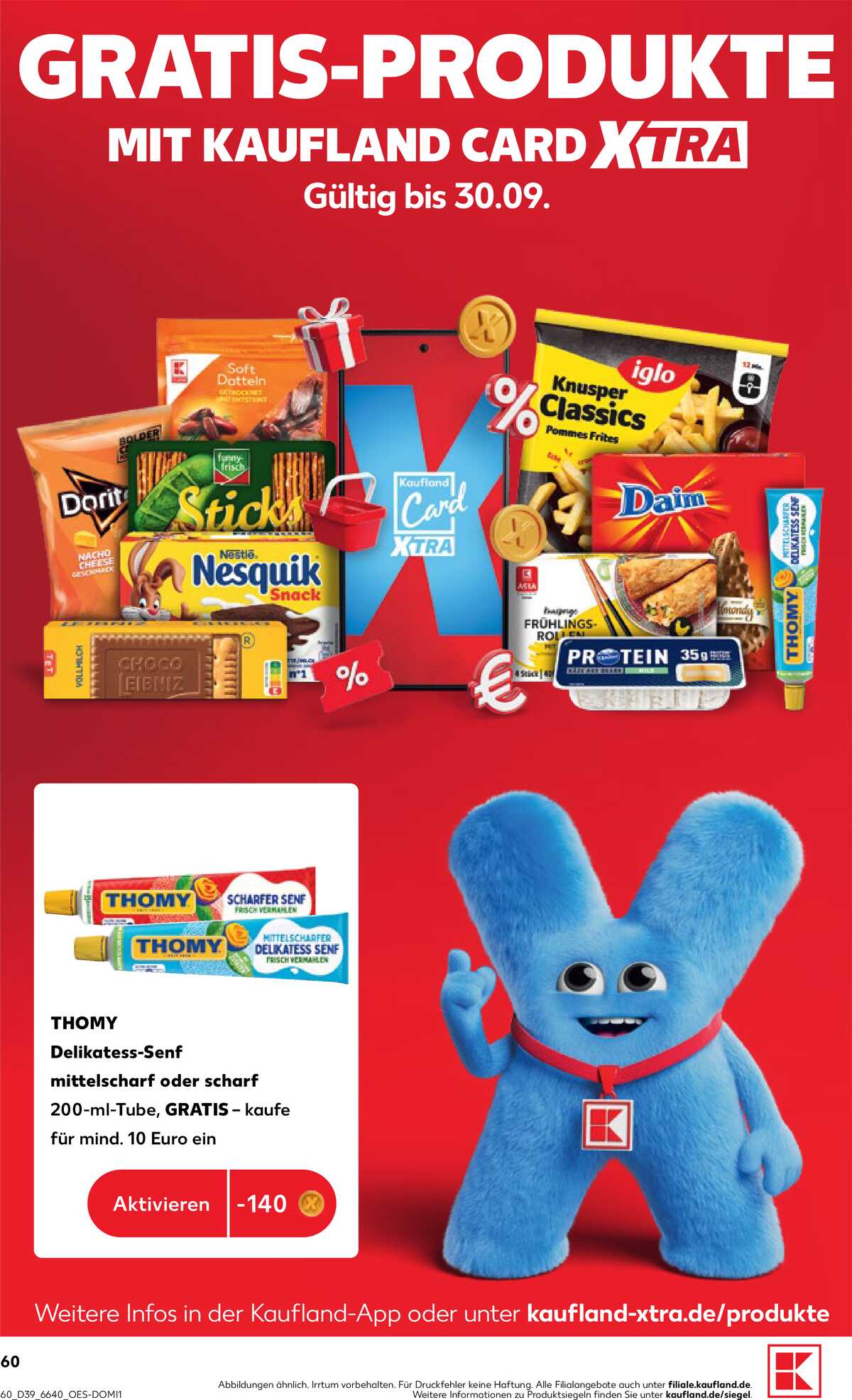 Leták Kaufland Německo 24.9.-30.9.2026 strana 60