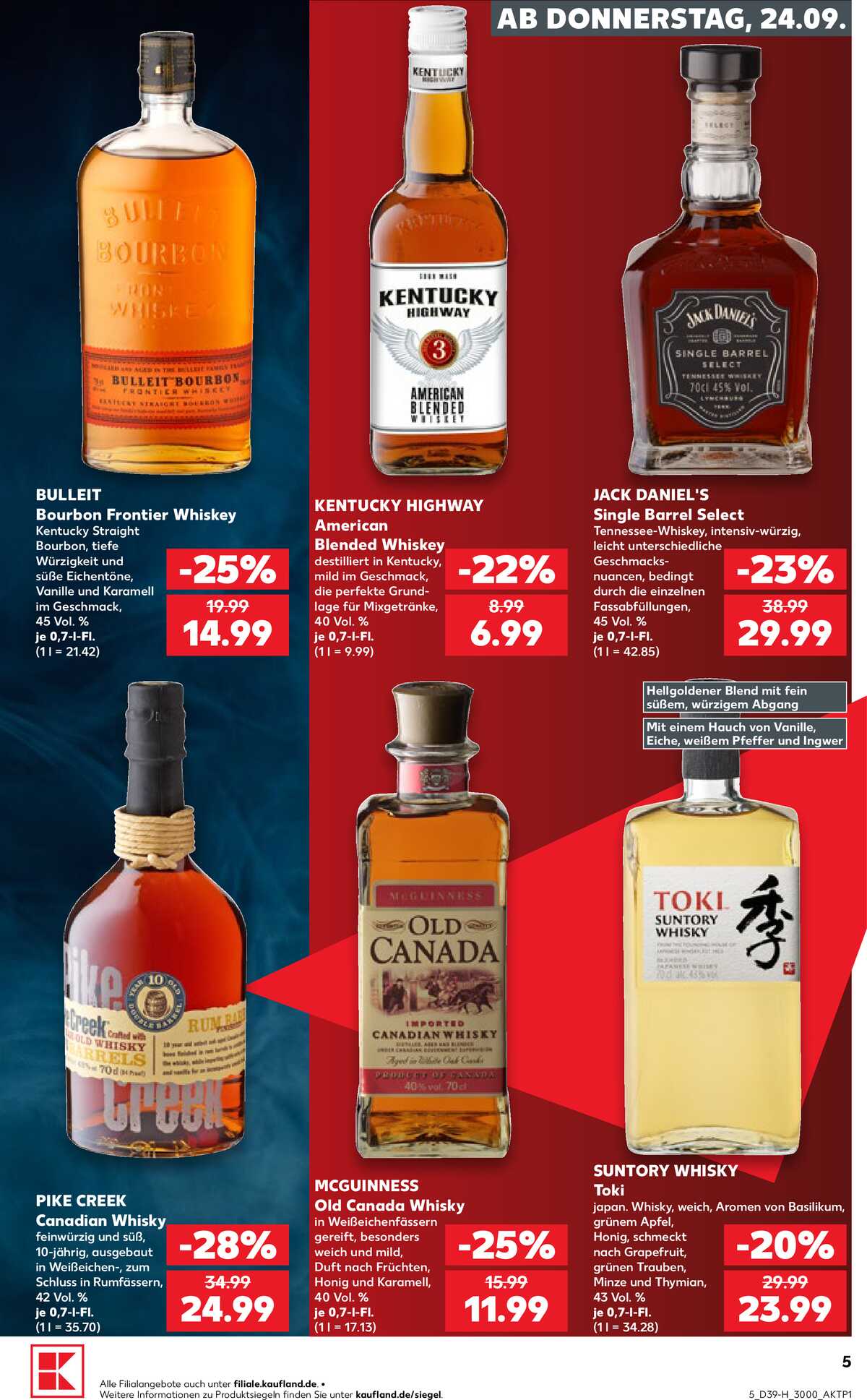 Leták Kaufland Německo 24.9.-30.9.2026 strana 5