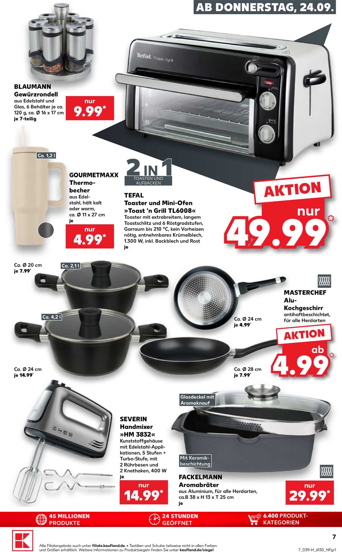 Leták Kaufland Německo 24.9.-30.9.2026 strana 7