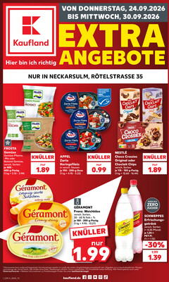 Leták Kaufland Německo 24.9.-30.9.2026