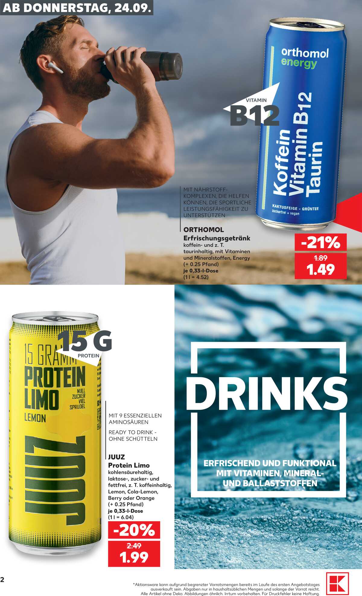 Leták Kaufland Německo 24.9.-30.9.2026 strana 2