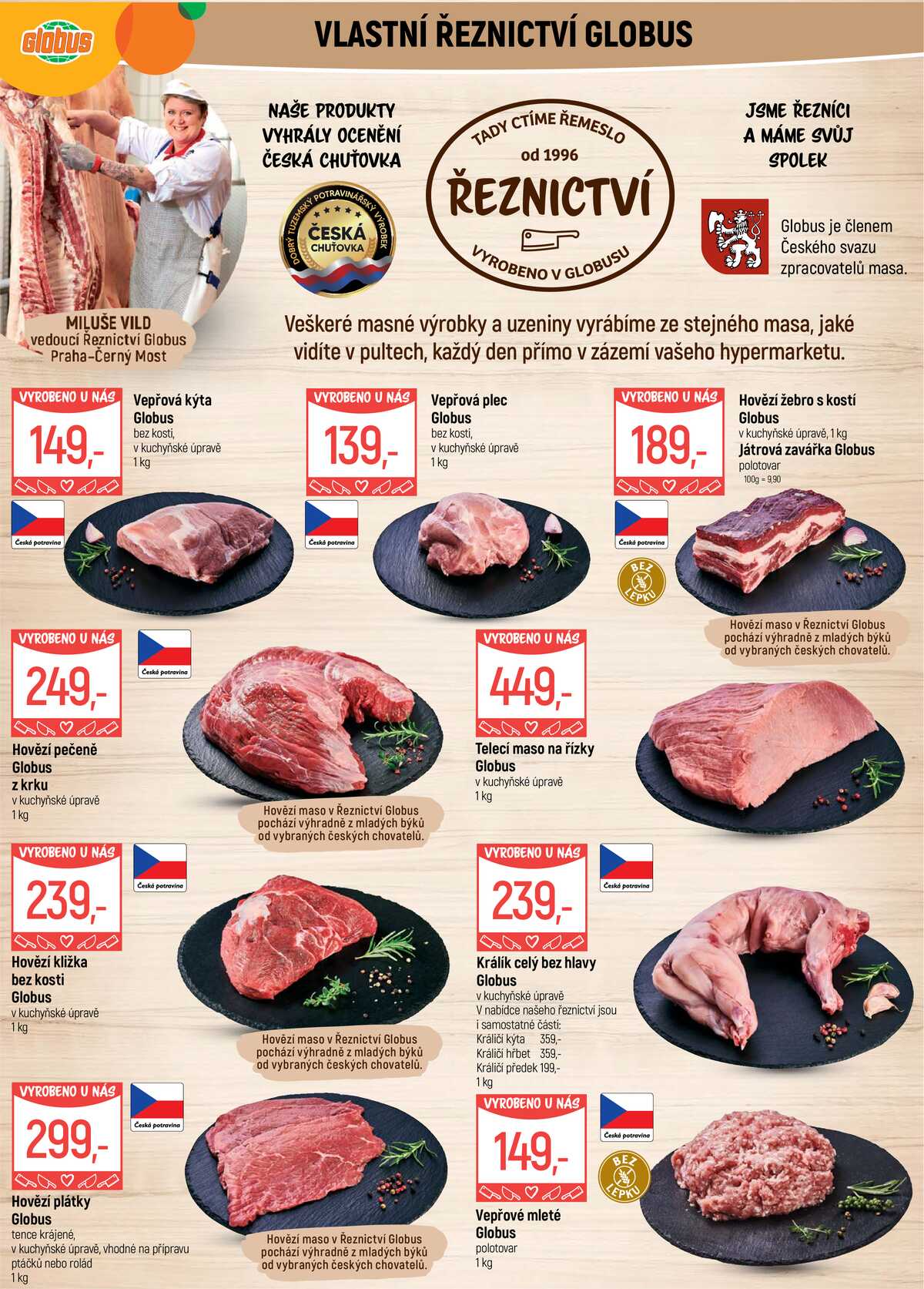 Akční leták Globus 23.9. - 29.9.2026 - Globus Praha - Centrum Černý Most strana 5