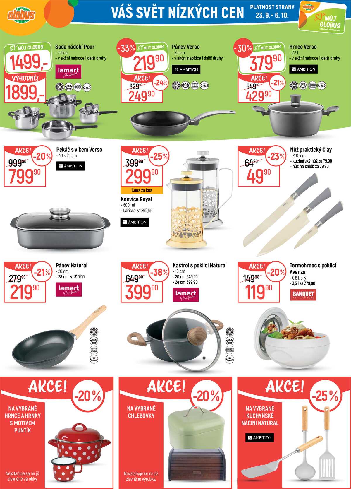 Akční leták Globus 23.9. - 29.9.2026 - Globus Praha - Centrum Černý Most strana 37
