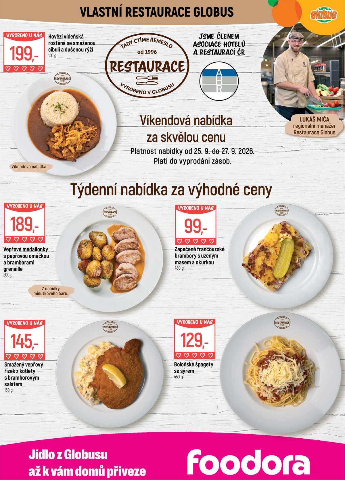 Akční leták Globus 23.9. - 29.9.2026 - Globus Praha - Čakovice strana 8