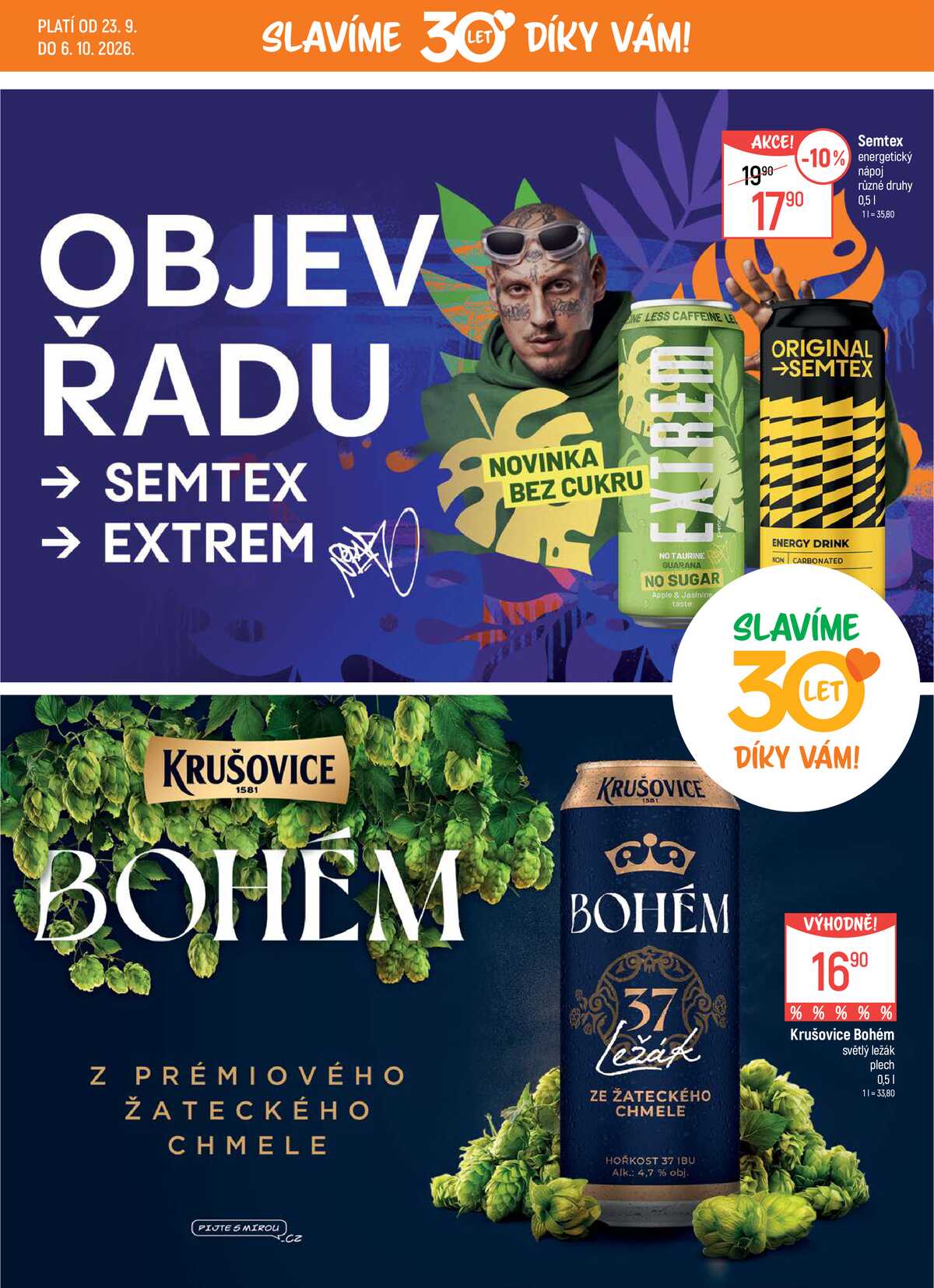 Akční leták Globus 23.9. - 29.9.2026 - Globus Praha - Čakovice strana 17