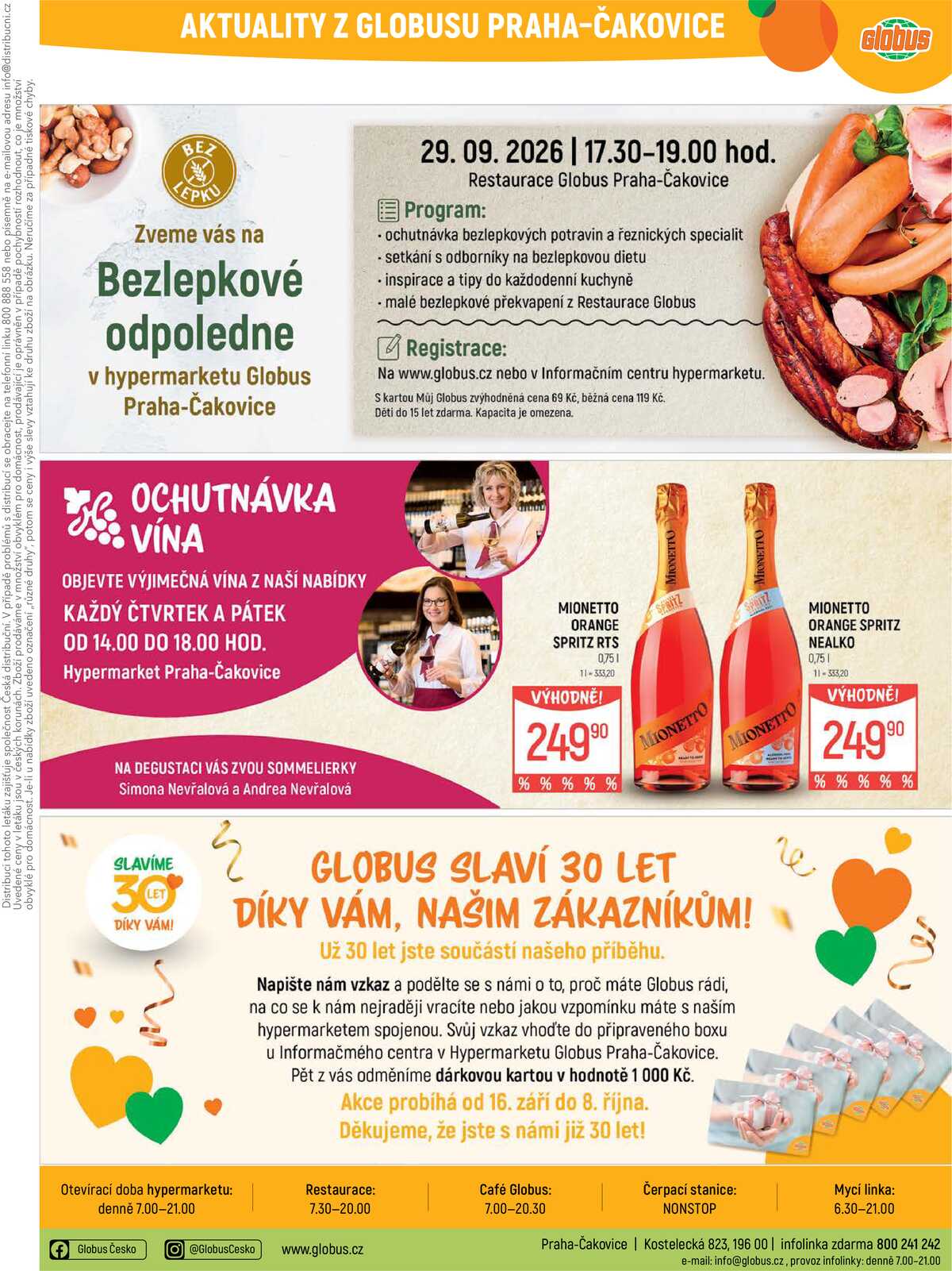 Akční leták Globus 23.9. - 29.9.2026 - Globus Praha - Čakovice strana 43