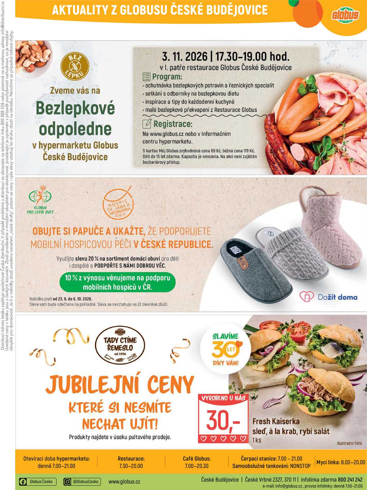 Akční leták Globus 23.9. - 29.9.2026 - Globus České Budějovice strana 43