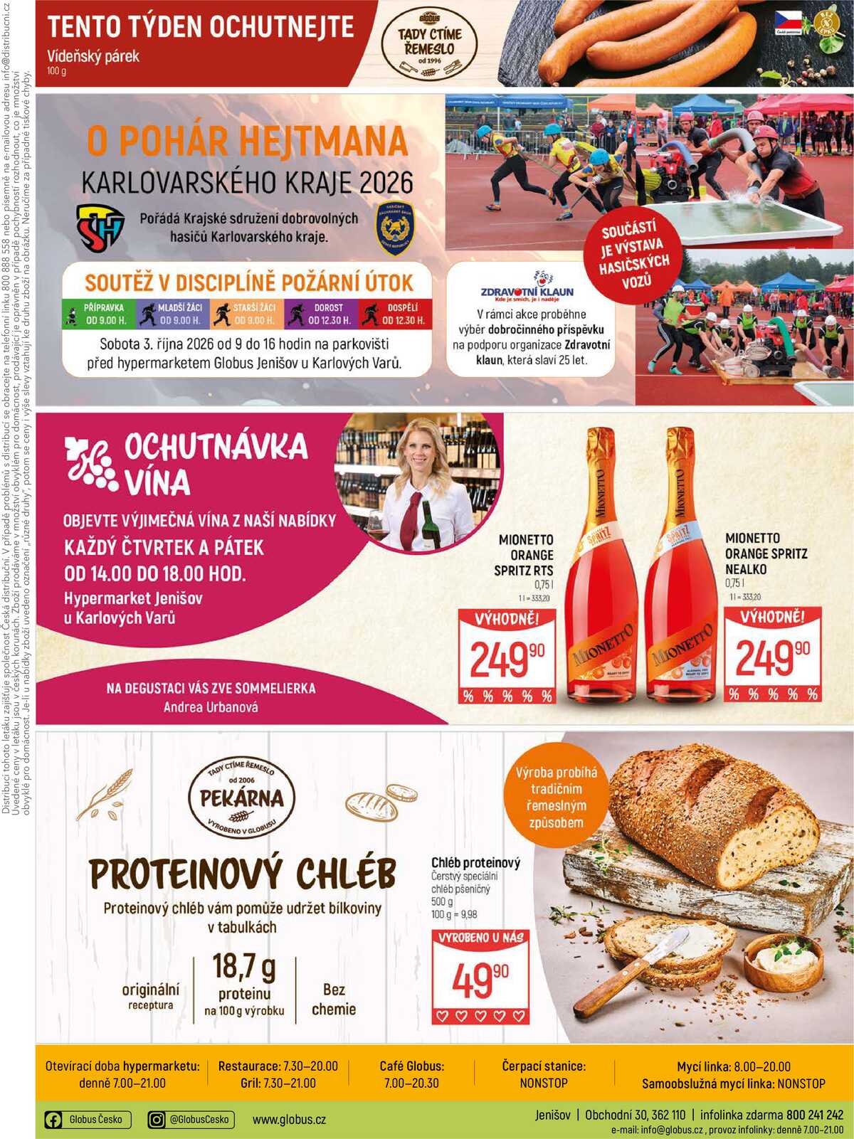 Akční leták Globus 23.9. - 29.9.2026 - Globus Jenišov u Karlových Varů strana 43