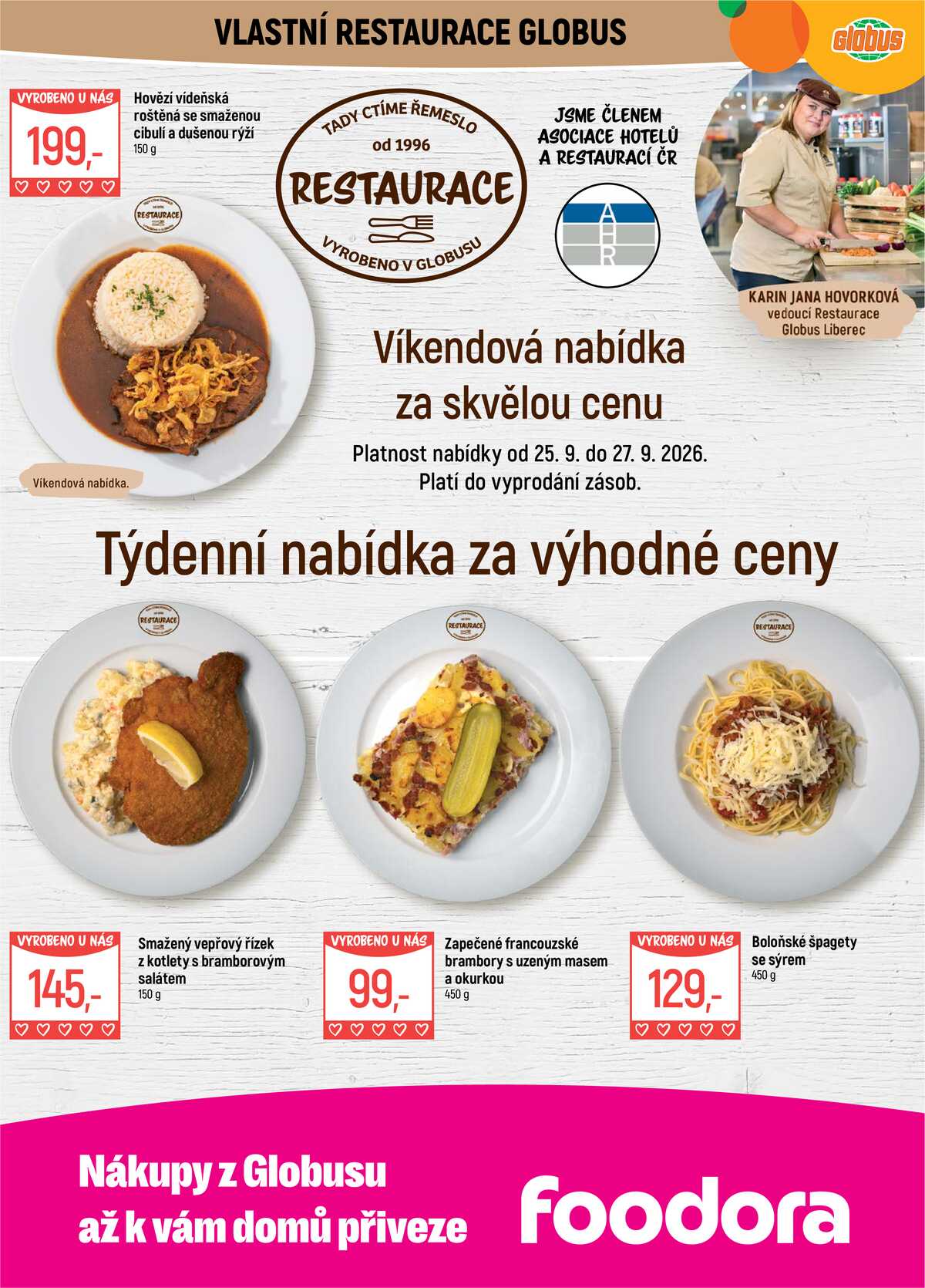 Akční leták Globus 23.9. - 29.9.2026 - Globus Liberec strana 8