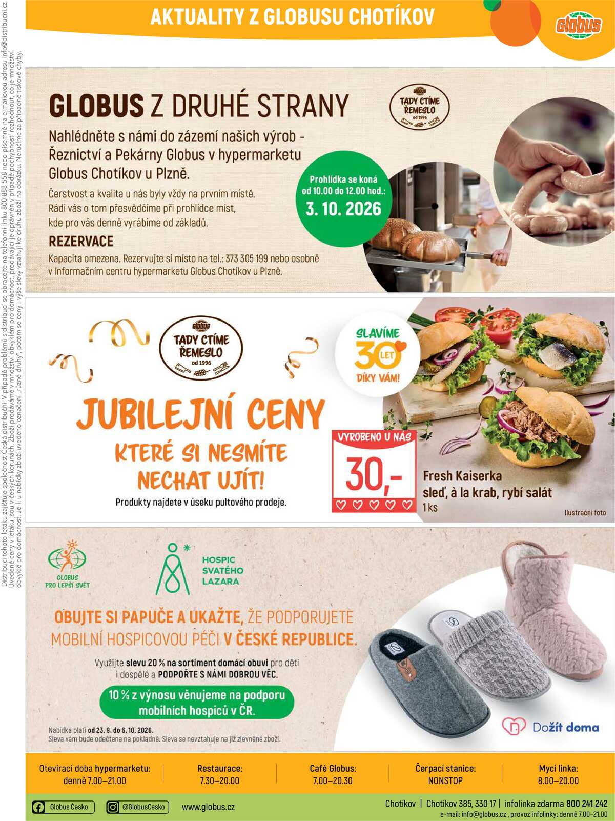 Akční leták Globus 23.9. - 29.9.2026 - Globus Chotíkov u Plzně strana 46