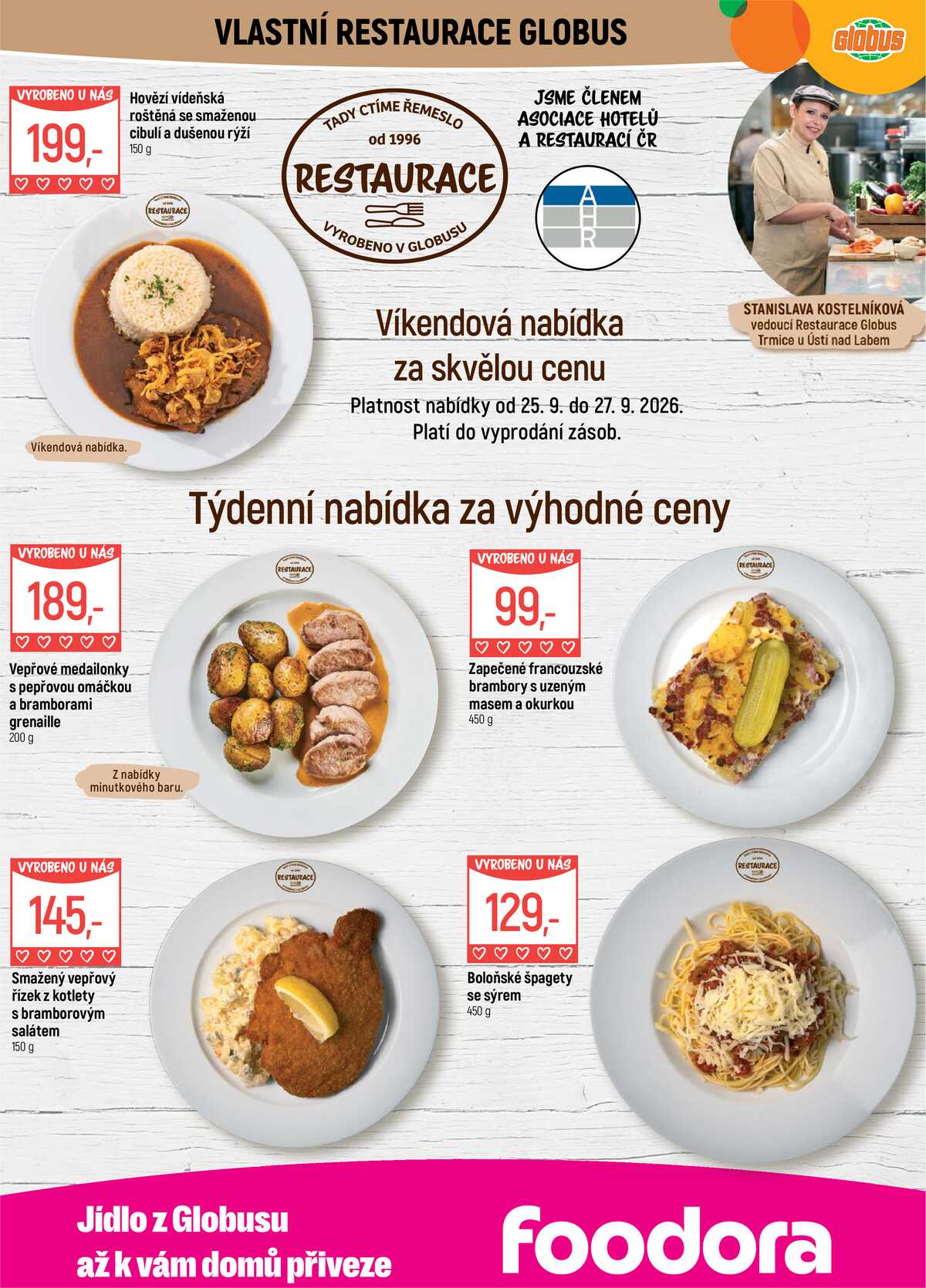 Akční leták Globus 23.9. - 29.9.2026 - Globus Trmice u Ústí nad Labem strana 8