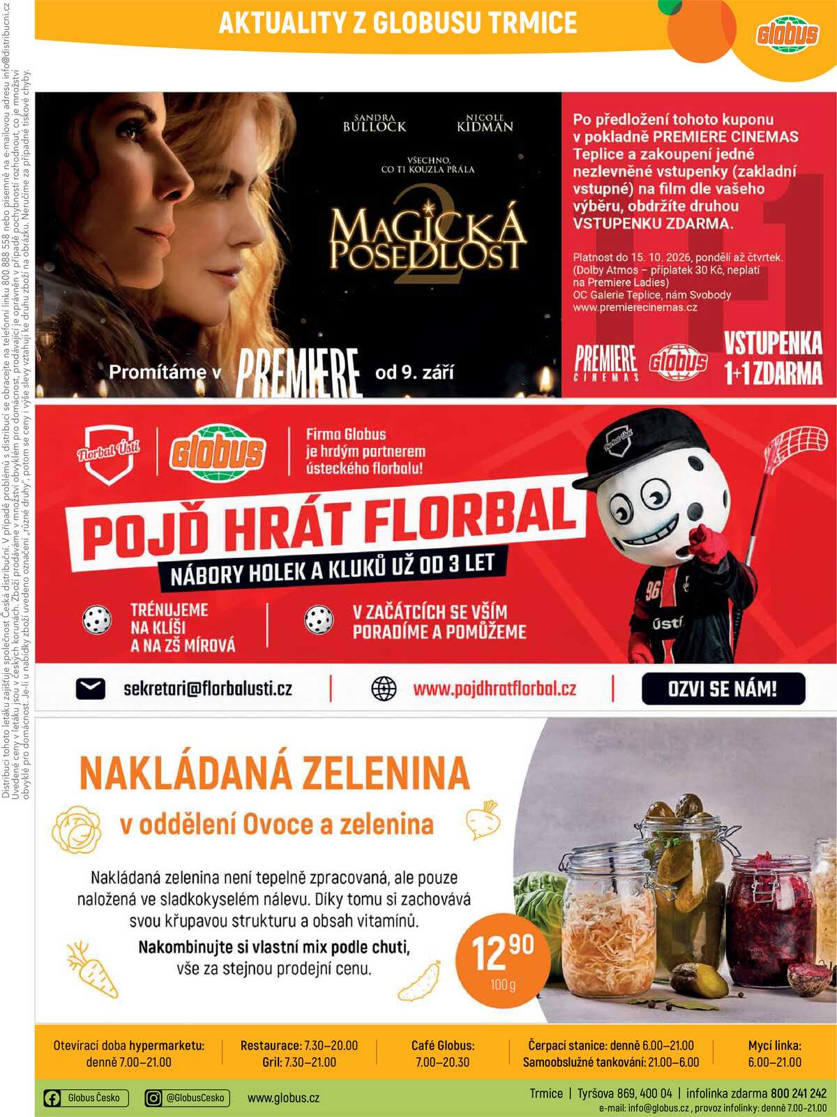 Akční leták Globus 23.9. - 29.9.2026 - Globus Trmice u Ústí nad Labem strana 43